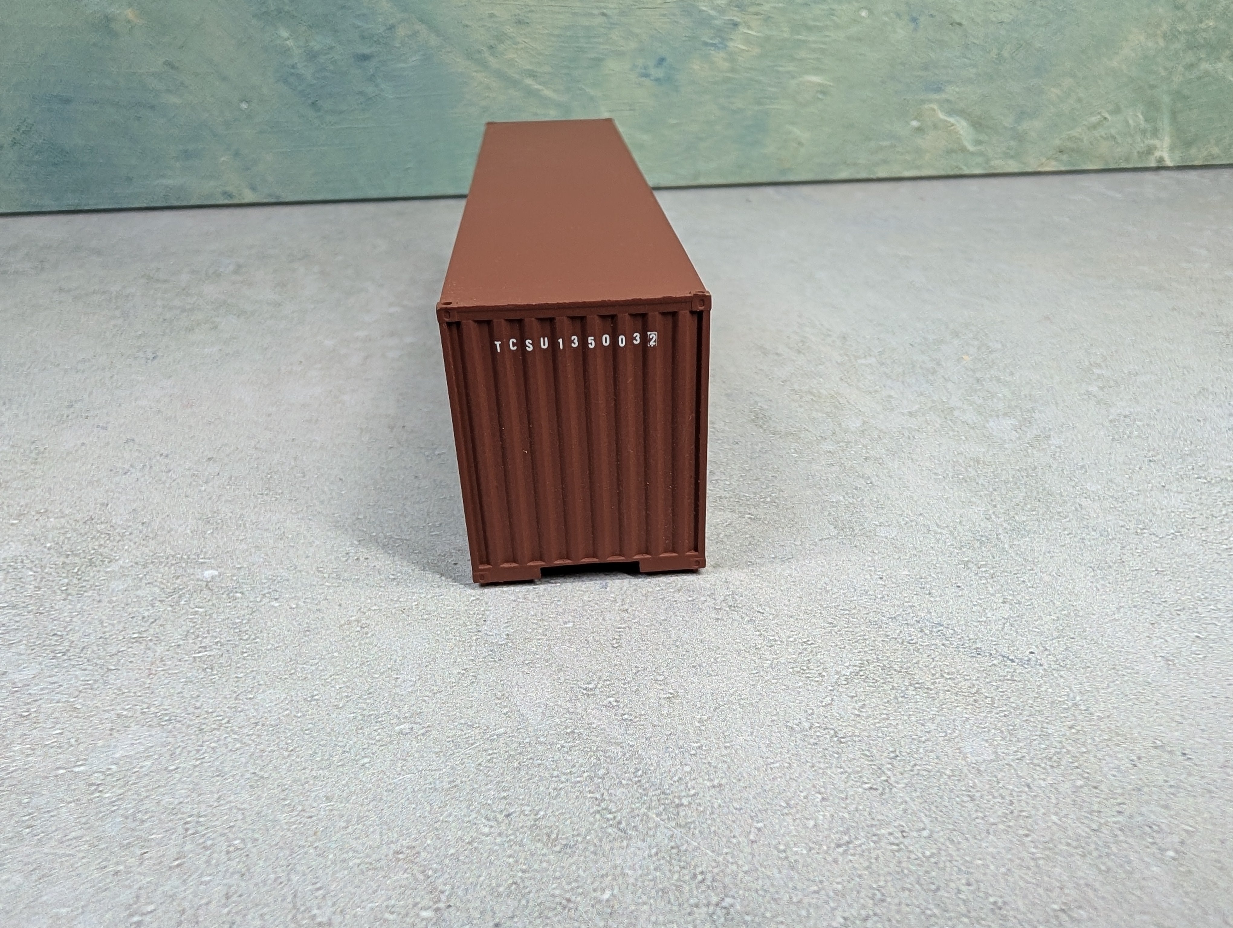 USED HO Scale 40' Container Transamerica TCSU #1350032