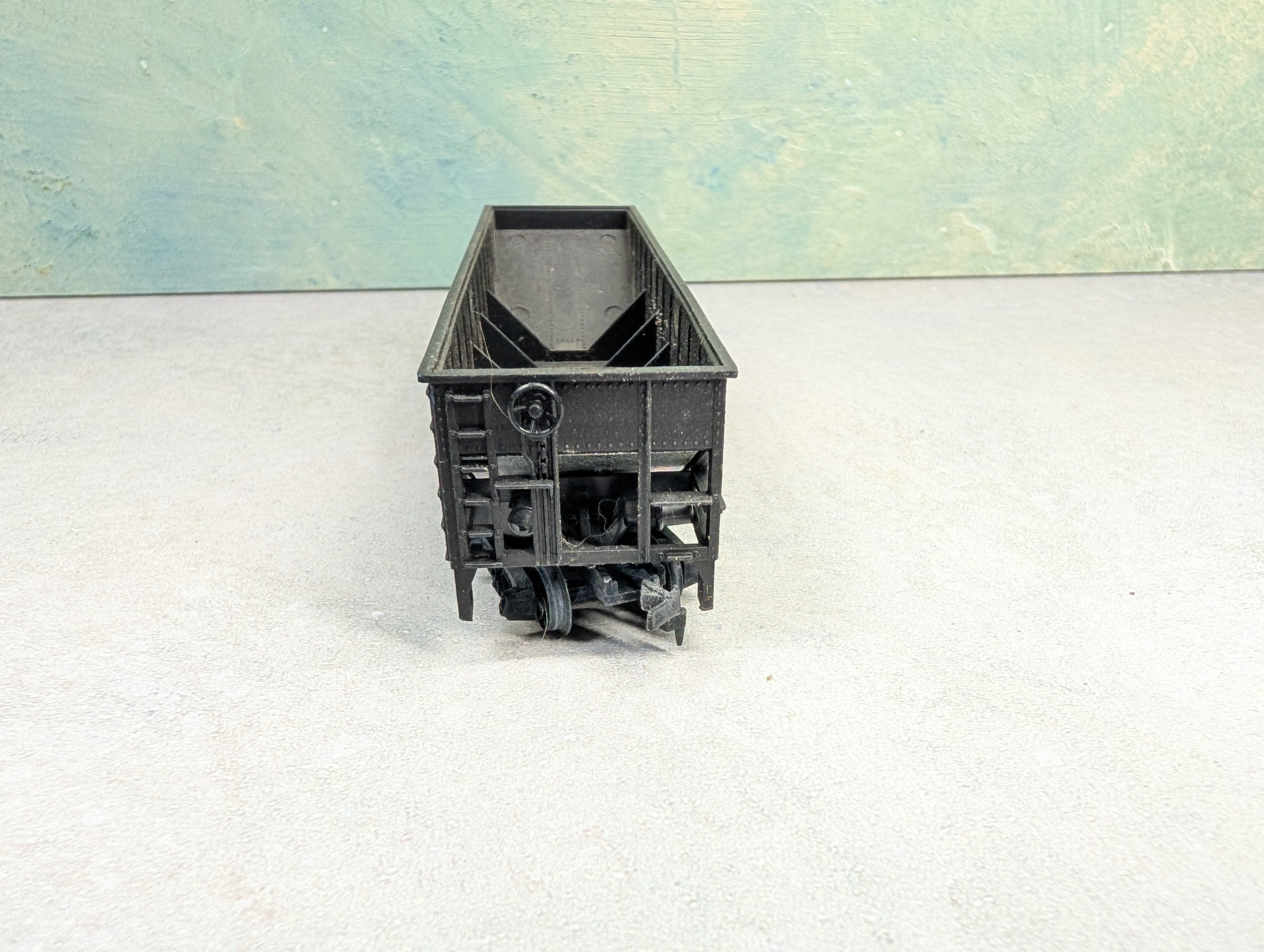 USED Tyco HO Scale Quad Hopper Reading RDG #87556