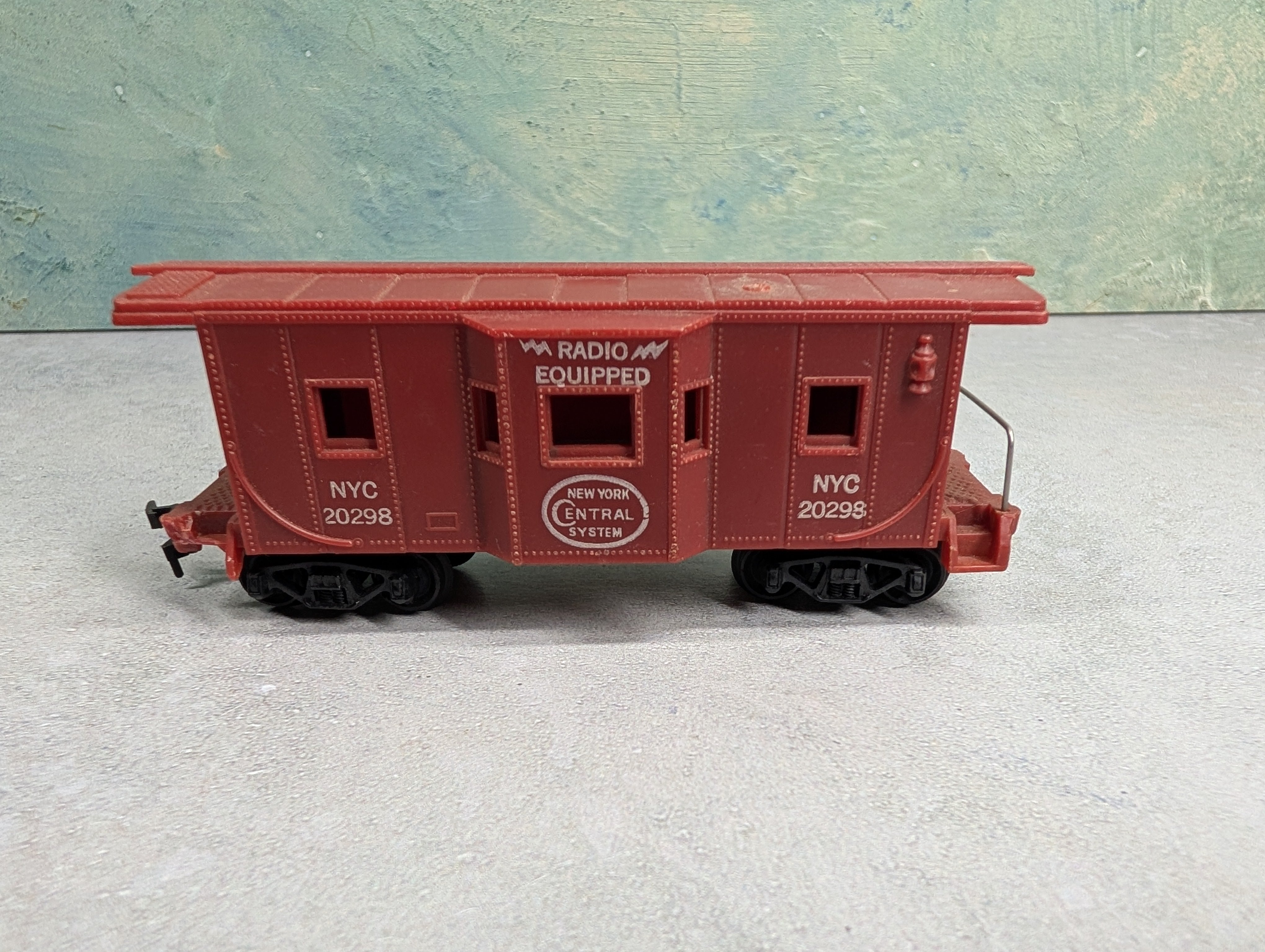 USED MARX HO Scale Bay Window Caboose New York Central NYC #20298