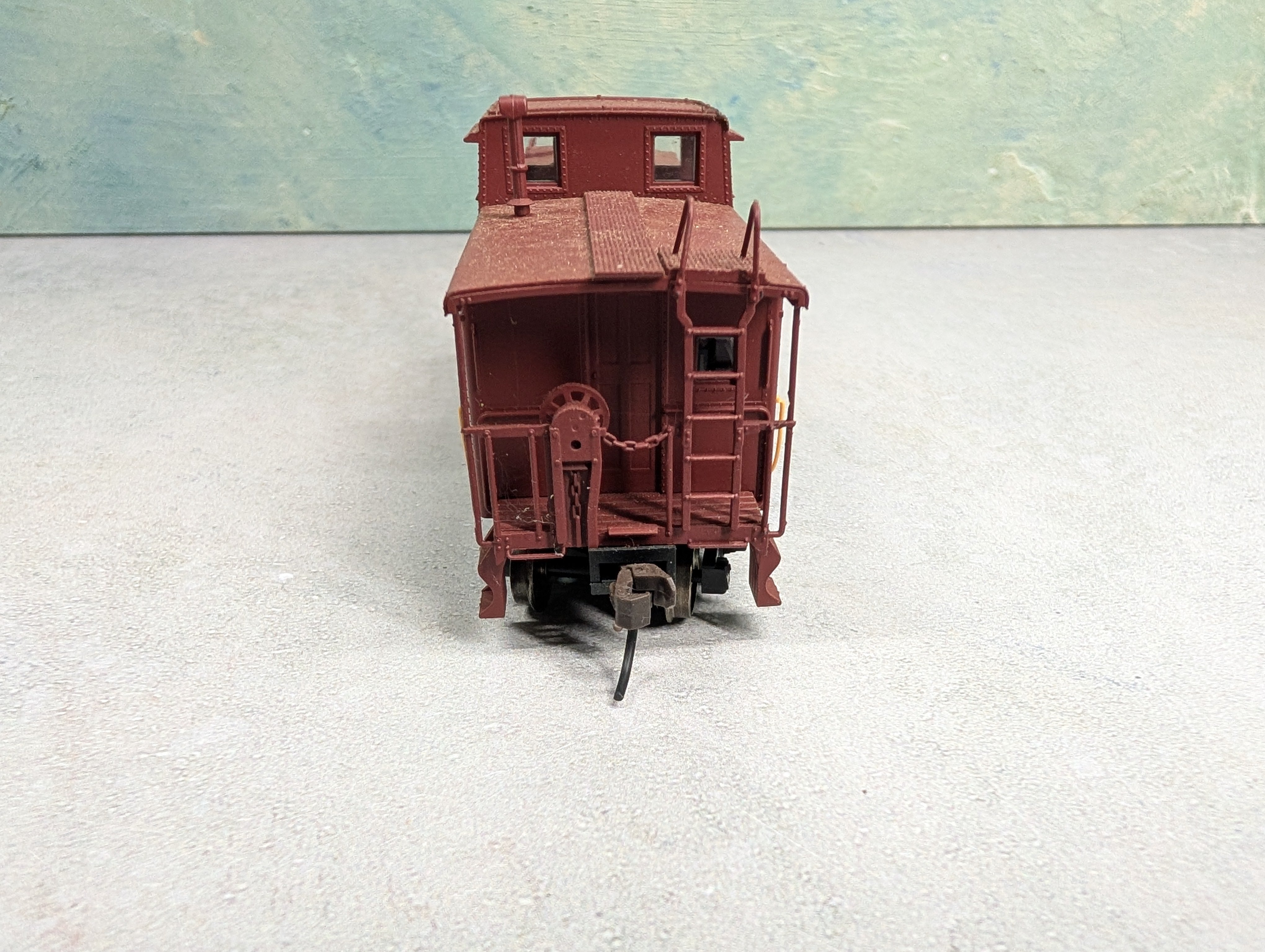 USED Atlas Trainman HO Scale Cupola Caboose New York Central NYC #17555