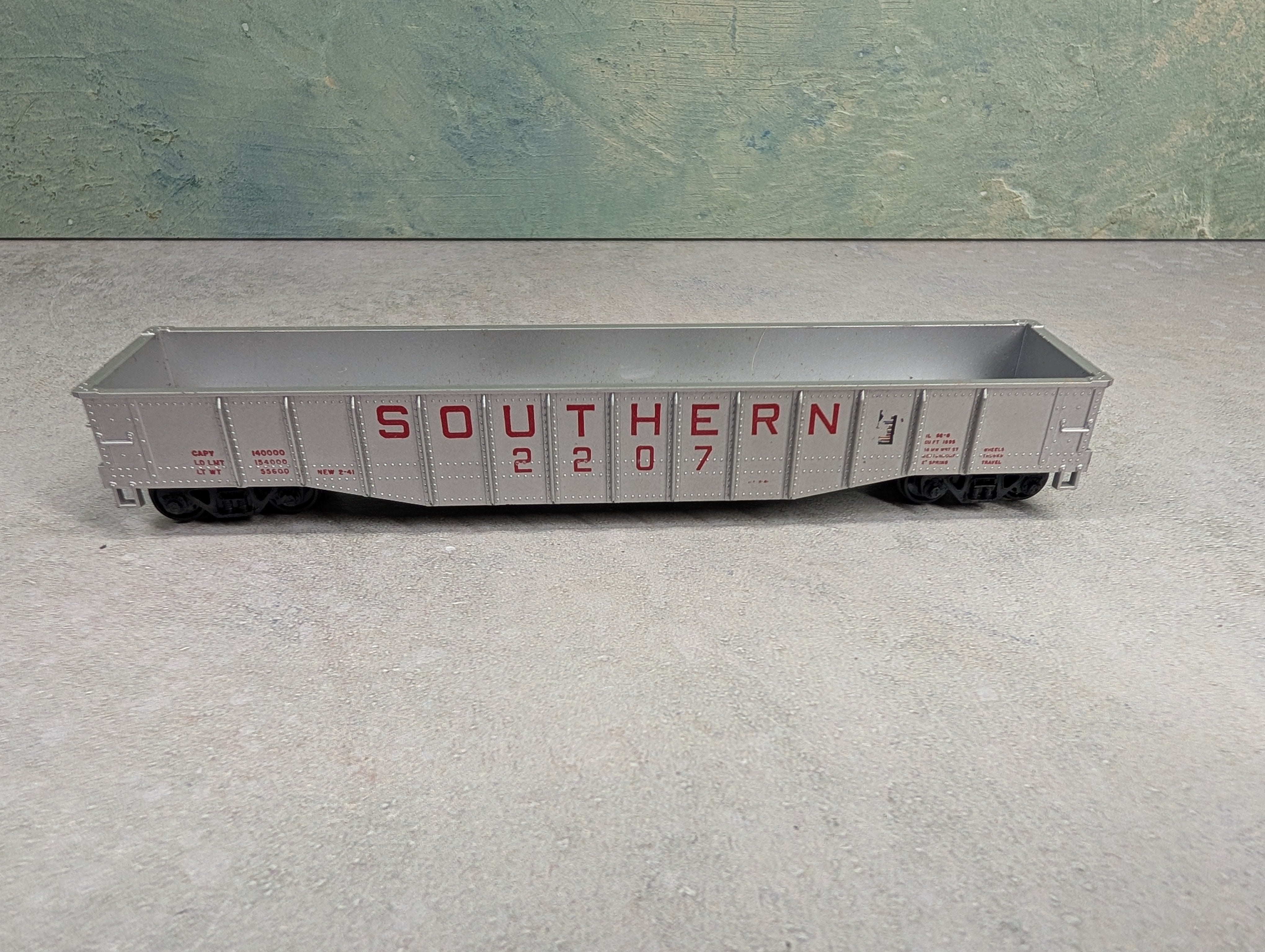 USED Athearn HO Scale 50' Gondola Southern #2207