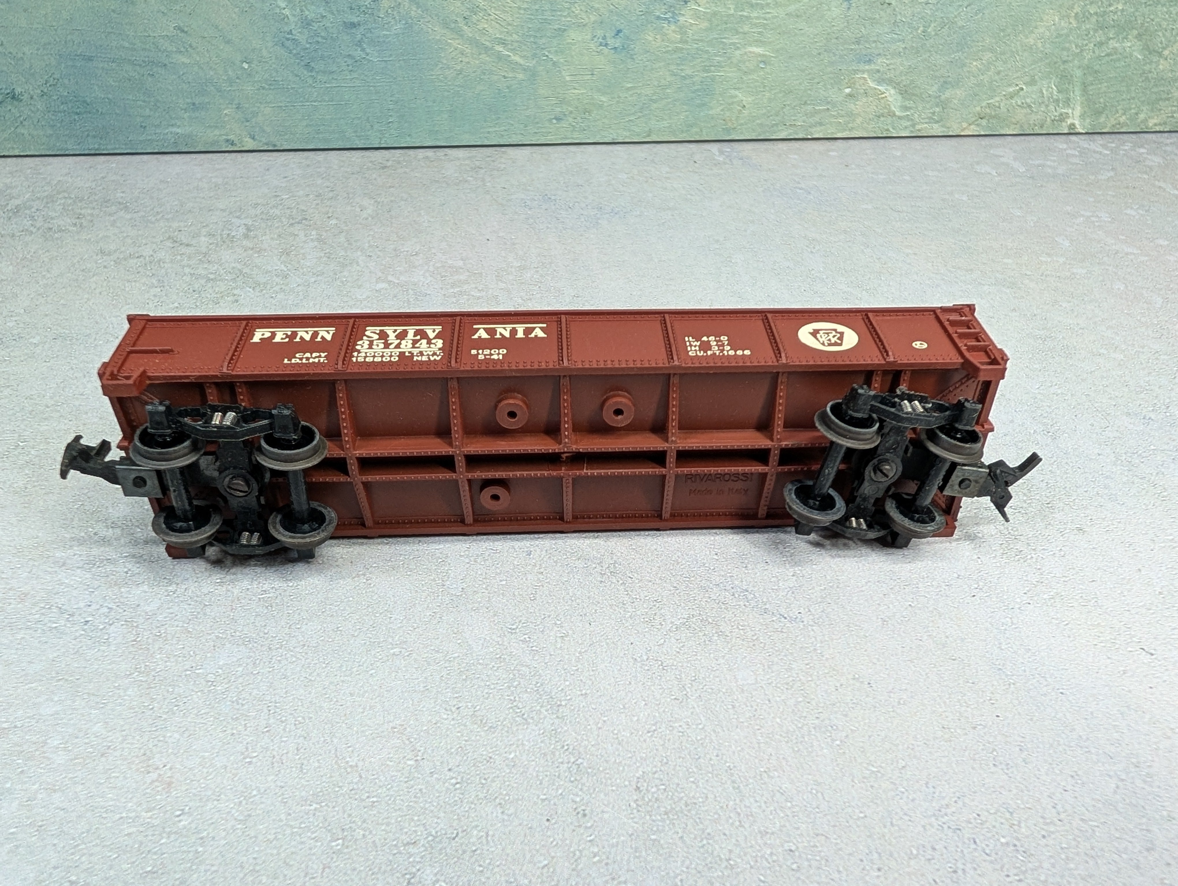USED Varney HO Scale 40' Gondola Pennsylvania #357843
