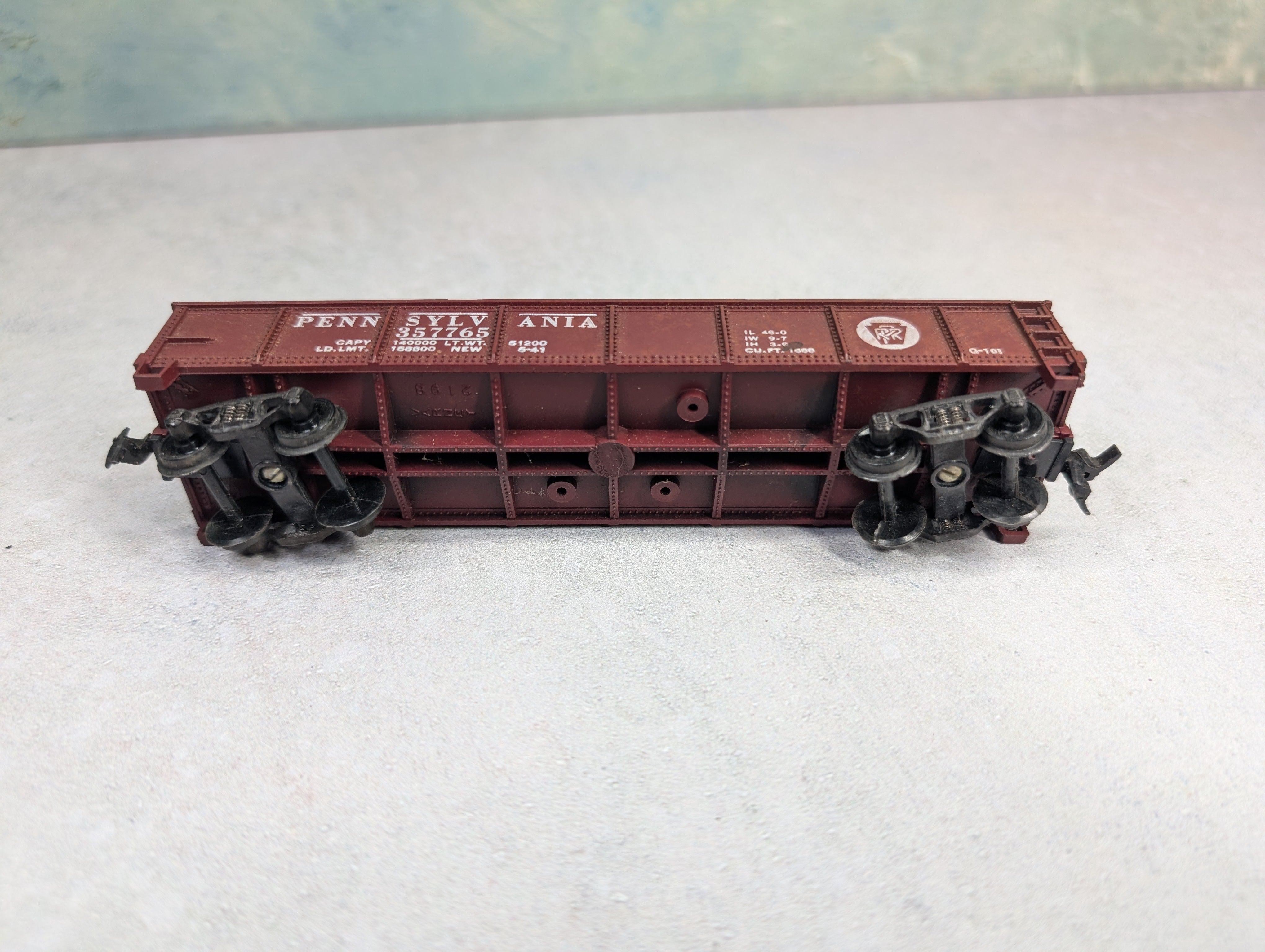 USED Varney HO Scale 40' Gondola Pennsylvania #357765