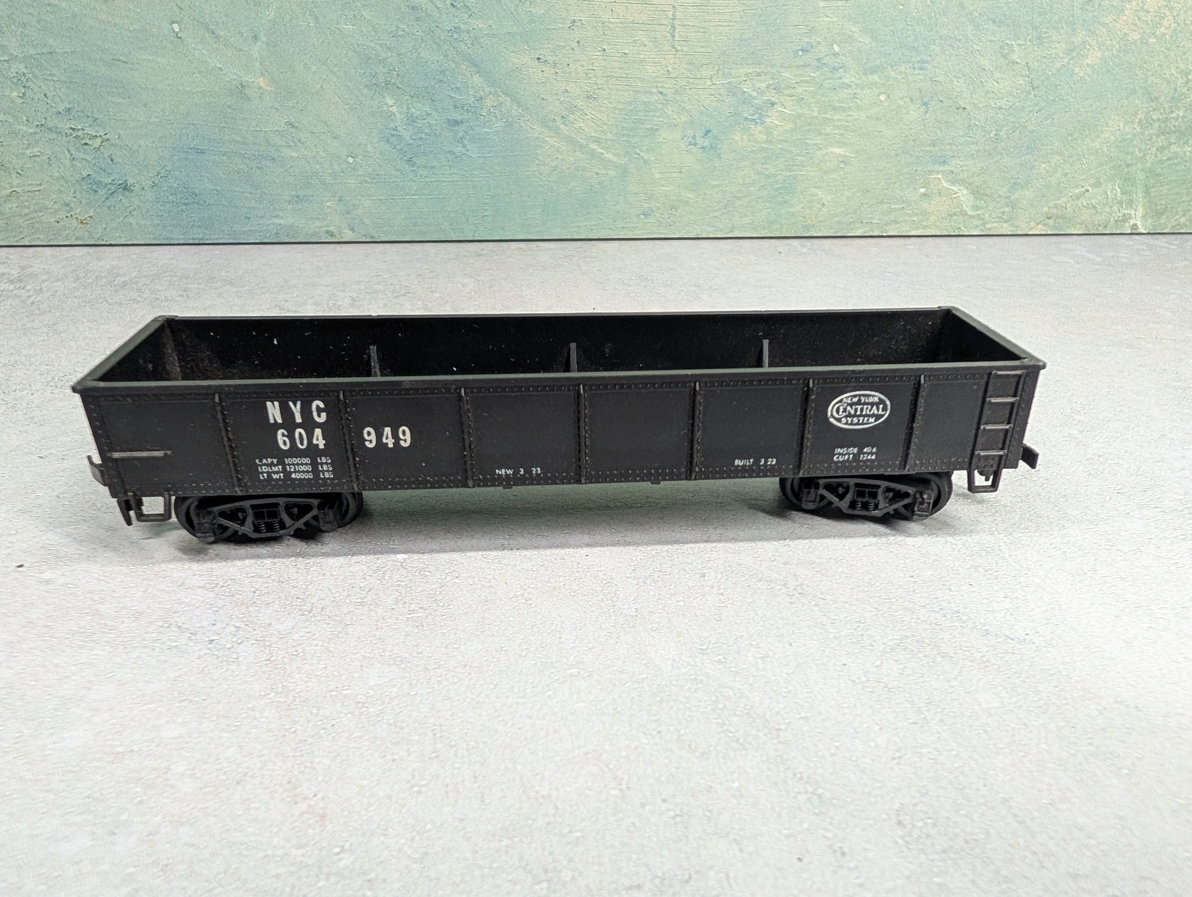 USED ROCO HO Scale 40' Gondola New York Central NYC #604949