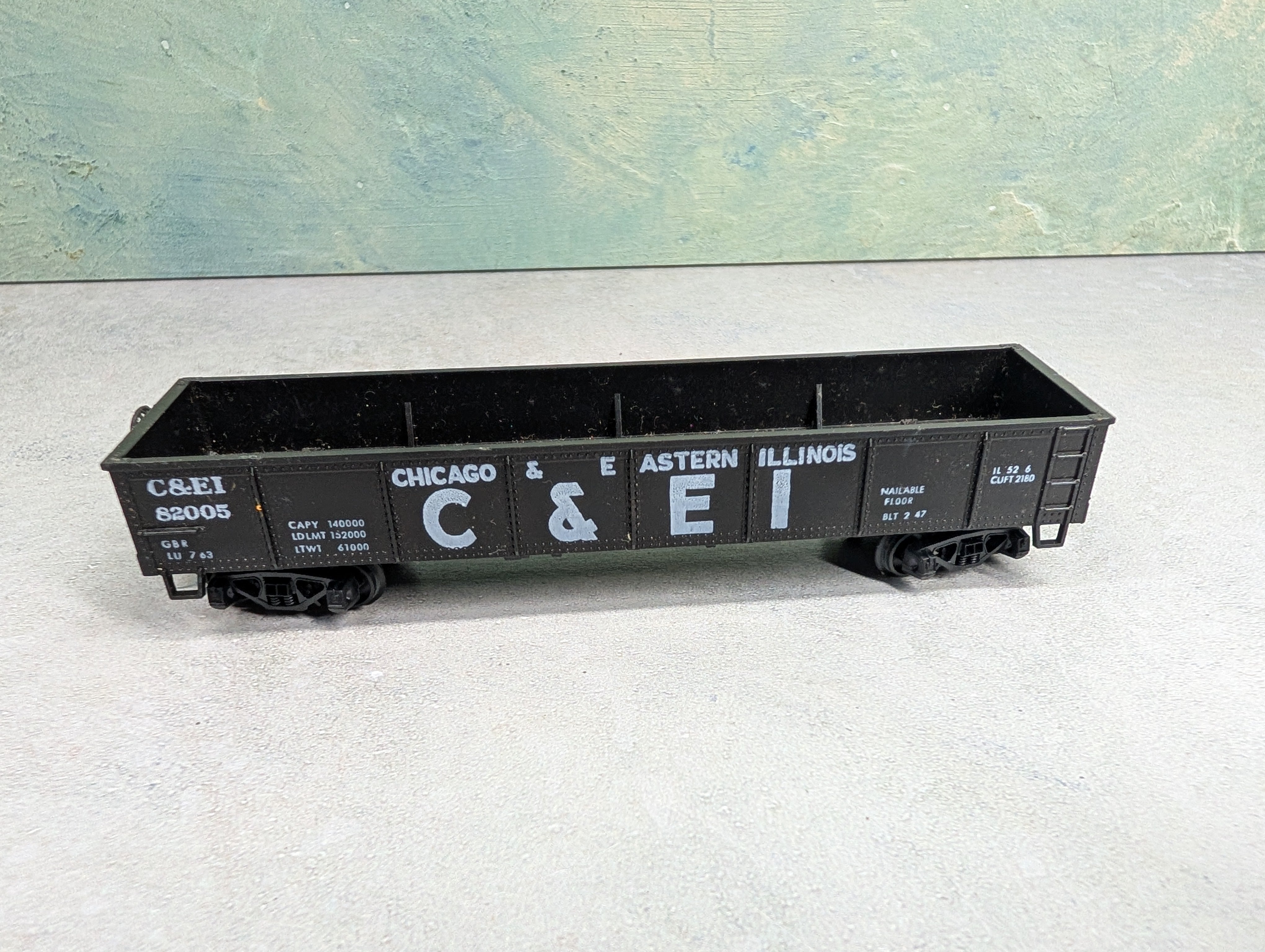 USED ROCO HO Scale 40' Gondola Chicago & Eastern Illinois C&EI #82005