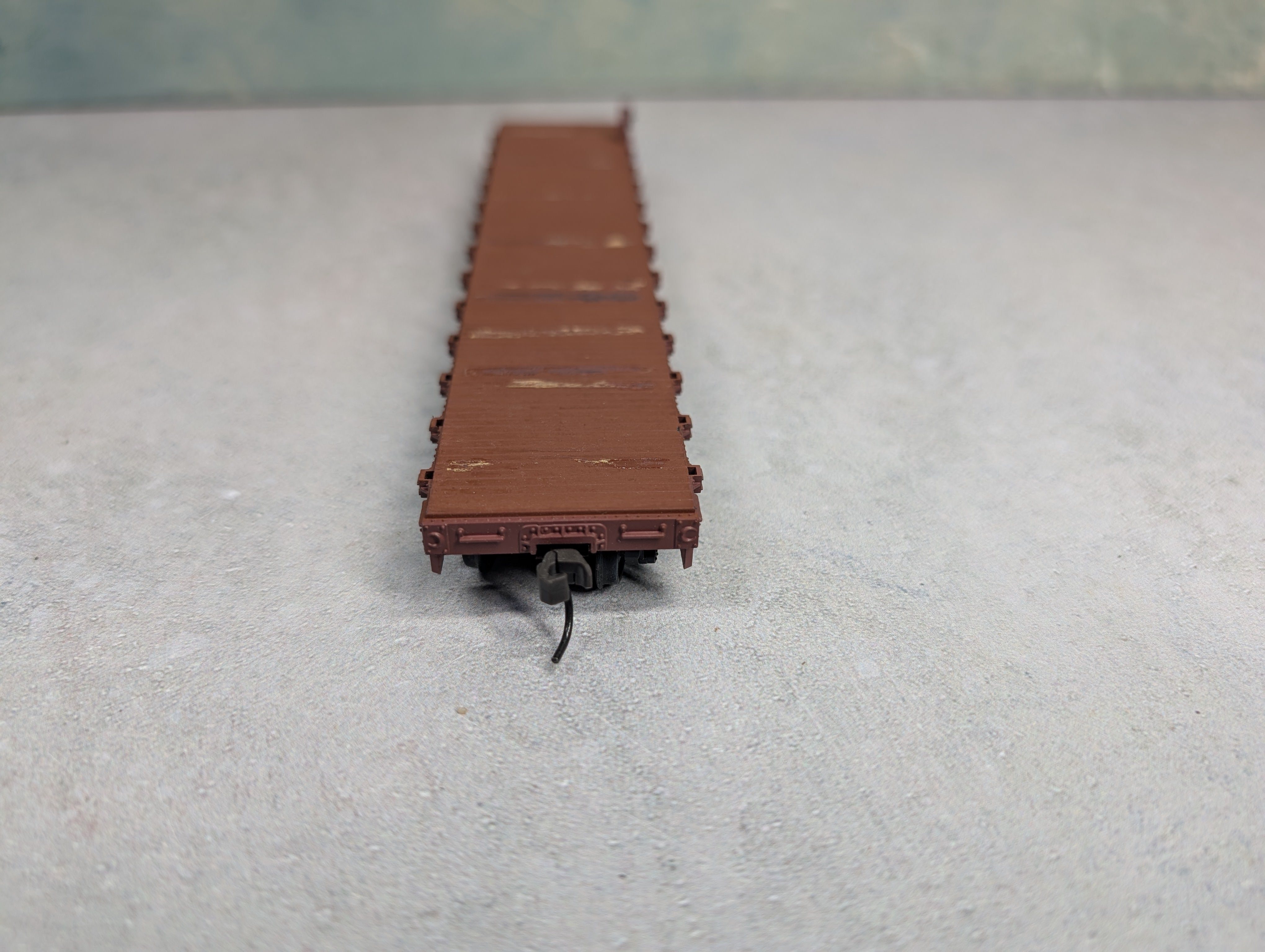 USED Athearn HO Scale 50' Flat Car Milwaukee Road MILW #65640