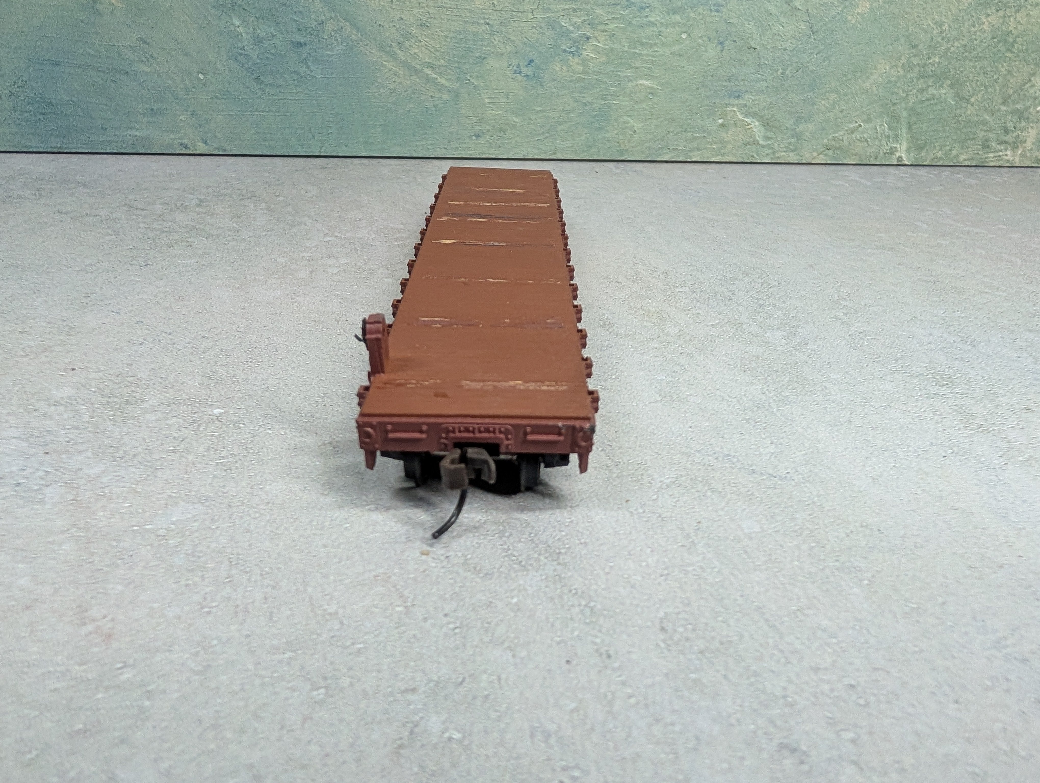 USED Athearn HO Scale 50' Flat Car Milwaukee Road MILW #65640