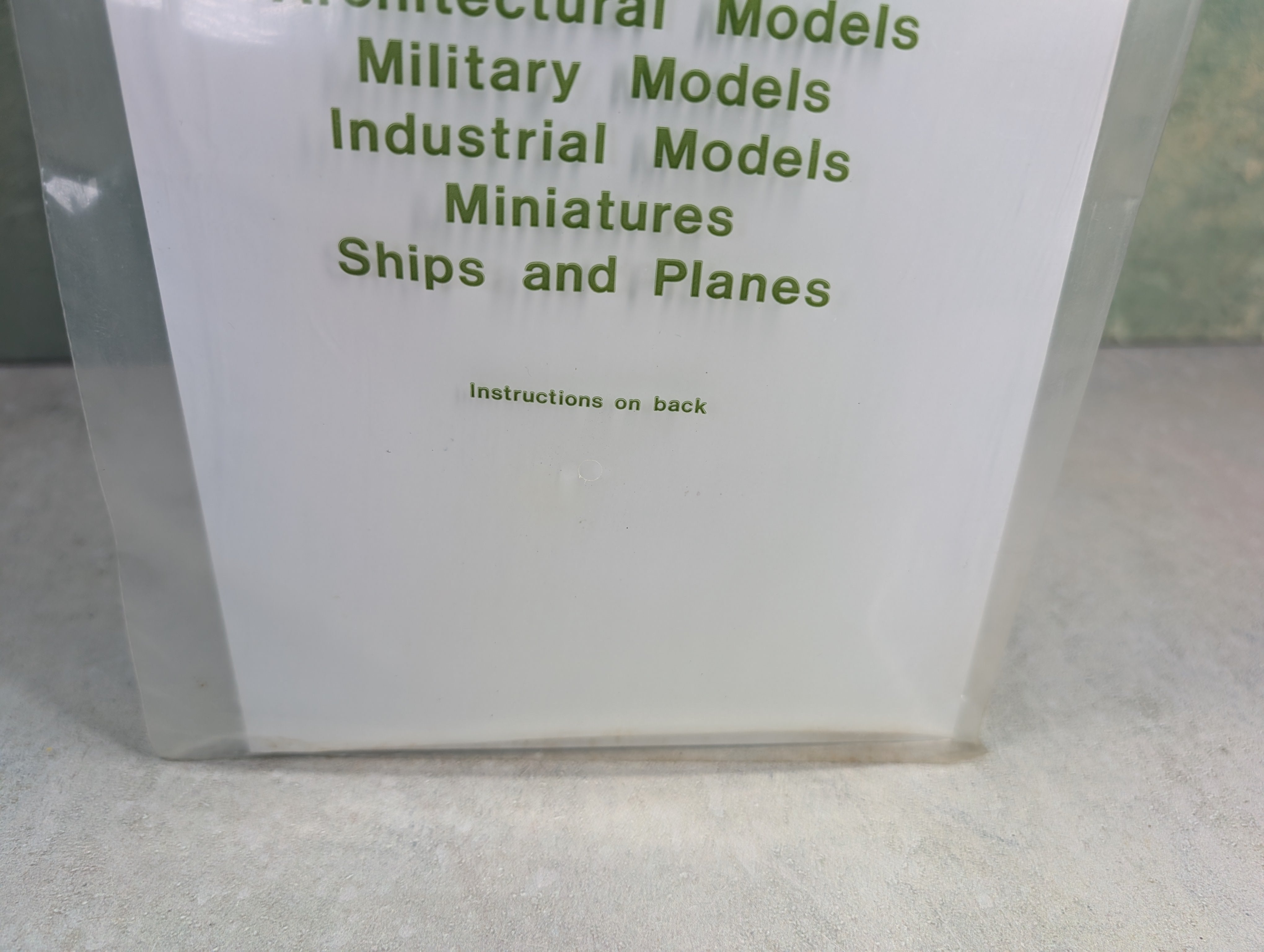 Evergreen Scale Models 9080 MULTI Scale Sheet Styrene Plain White 080" Thick (1 Sheet)