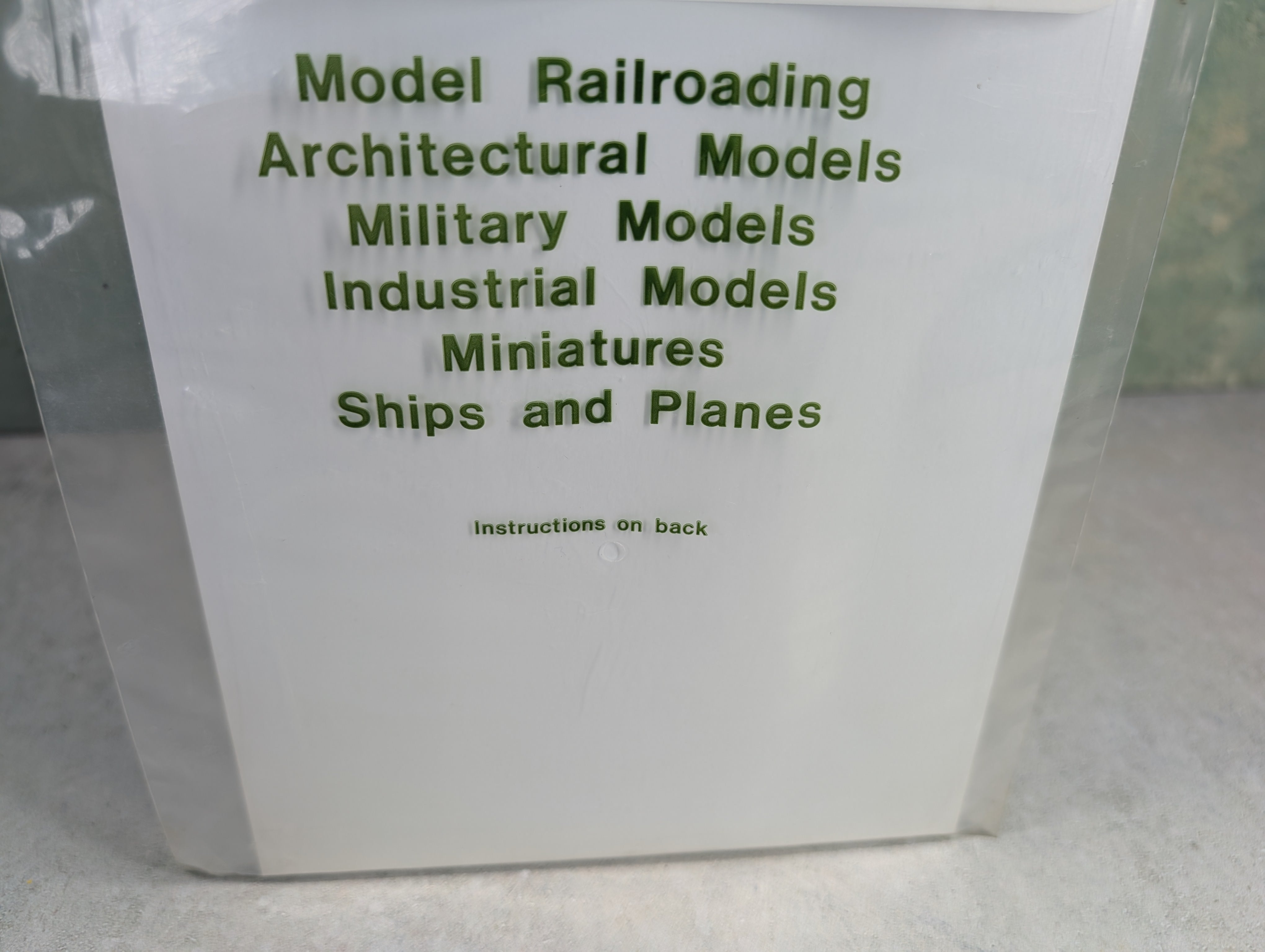 Evergreen Scale Models 9060 MULTI Scale Sheet Styrene Plain White 060" Thick (1 Sheet)