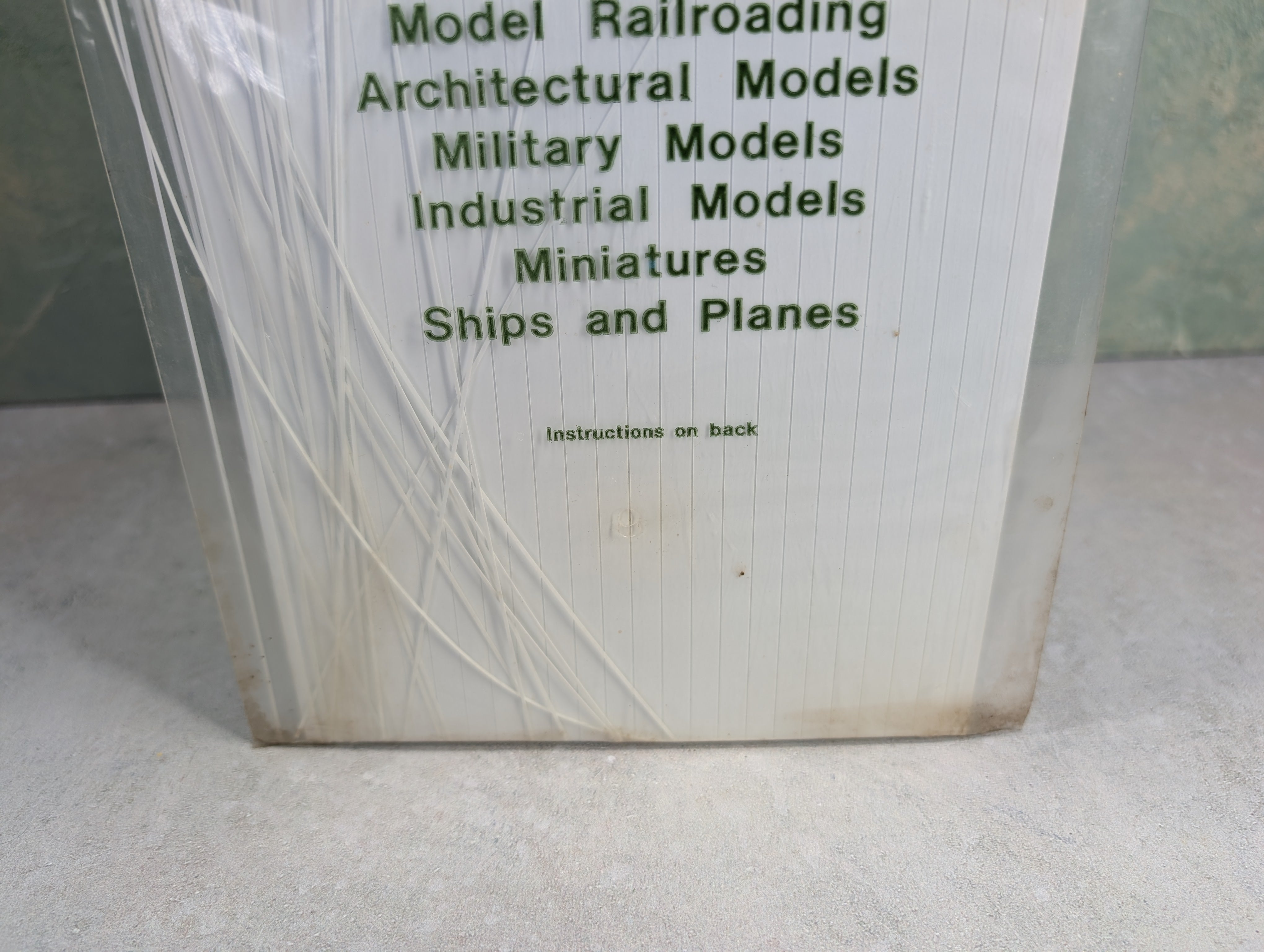 Evergreen Scale Models 4522 MULTI Scale Sheet Styrene Metal Roof White 1/4" Spacing .040 Thick (1 Sheet)