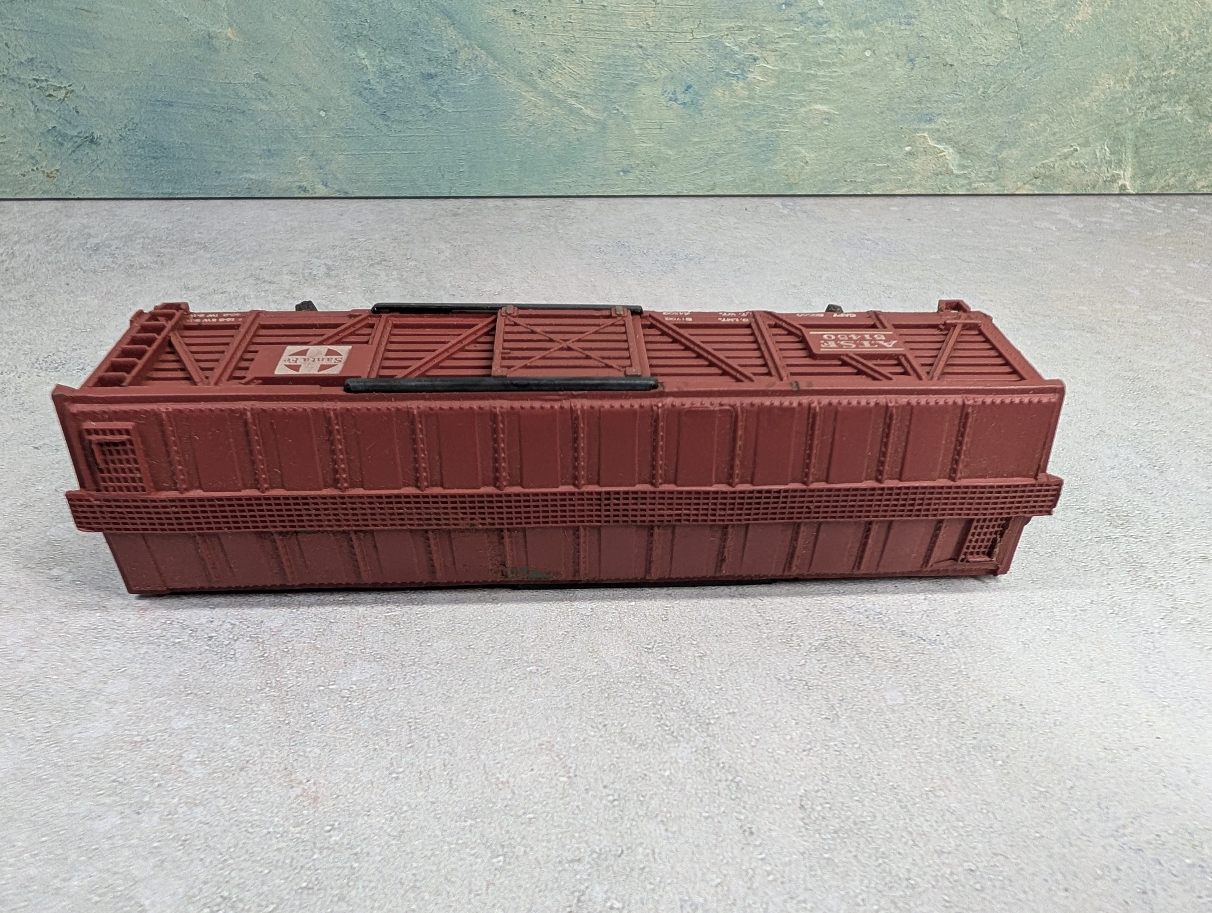 USED Varney HO Scale 40' Cattle Stock Car Santa Fe ATSF #51450