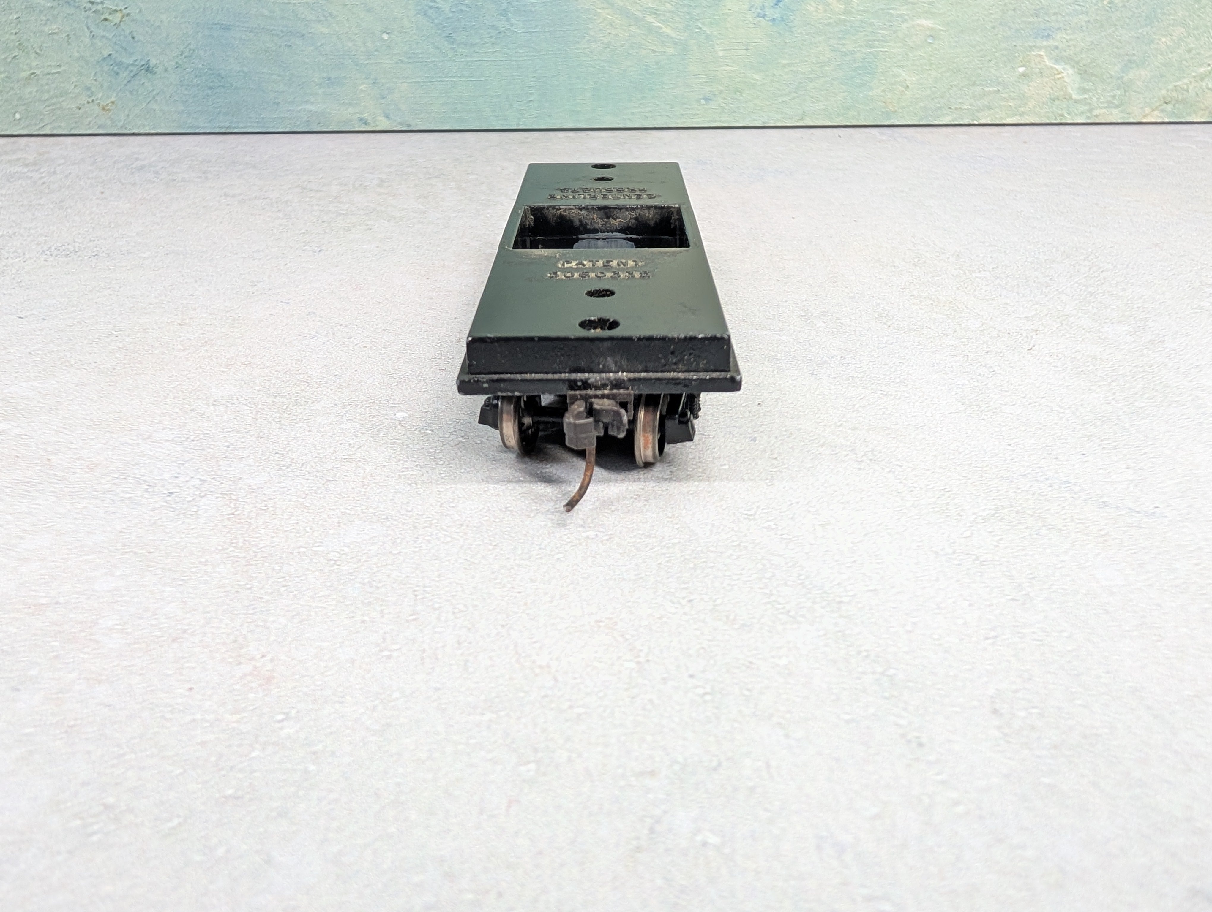 USED Centerline Products HO Scale Track Cleaning Car Frame Only