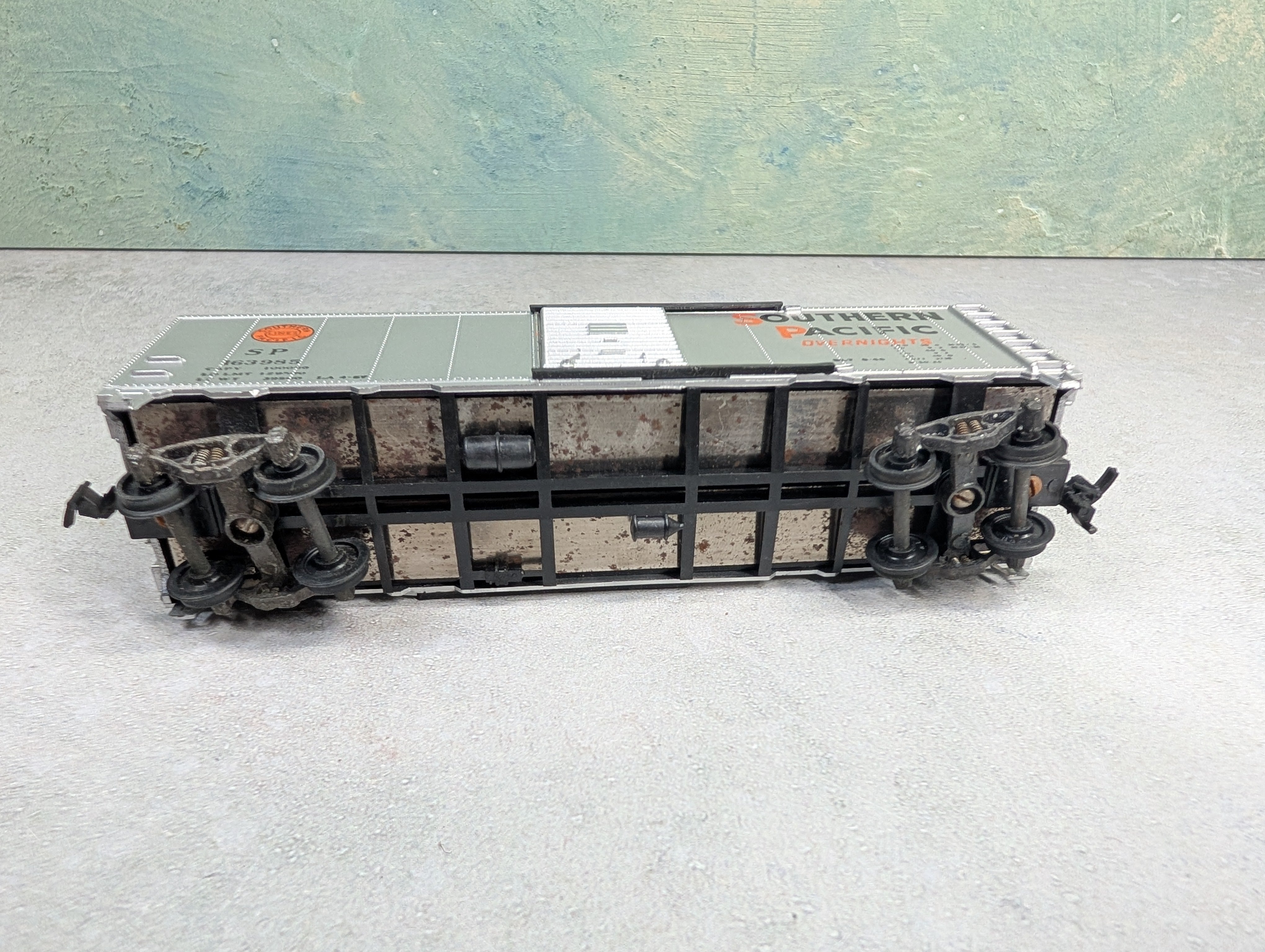 USED Athearn HO Scale 40' Box Car Southern Pacific SP #163985