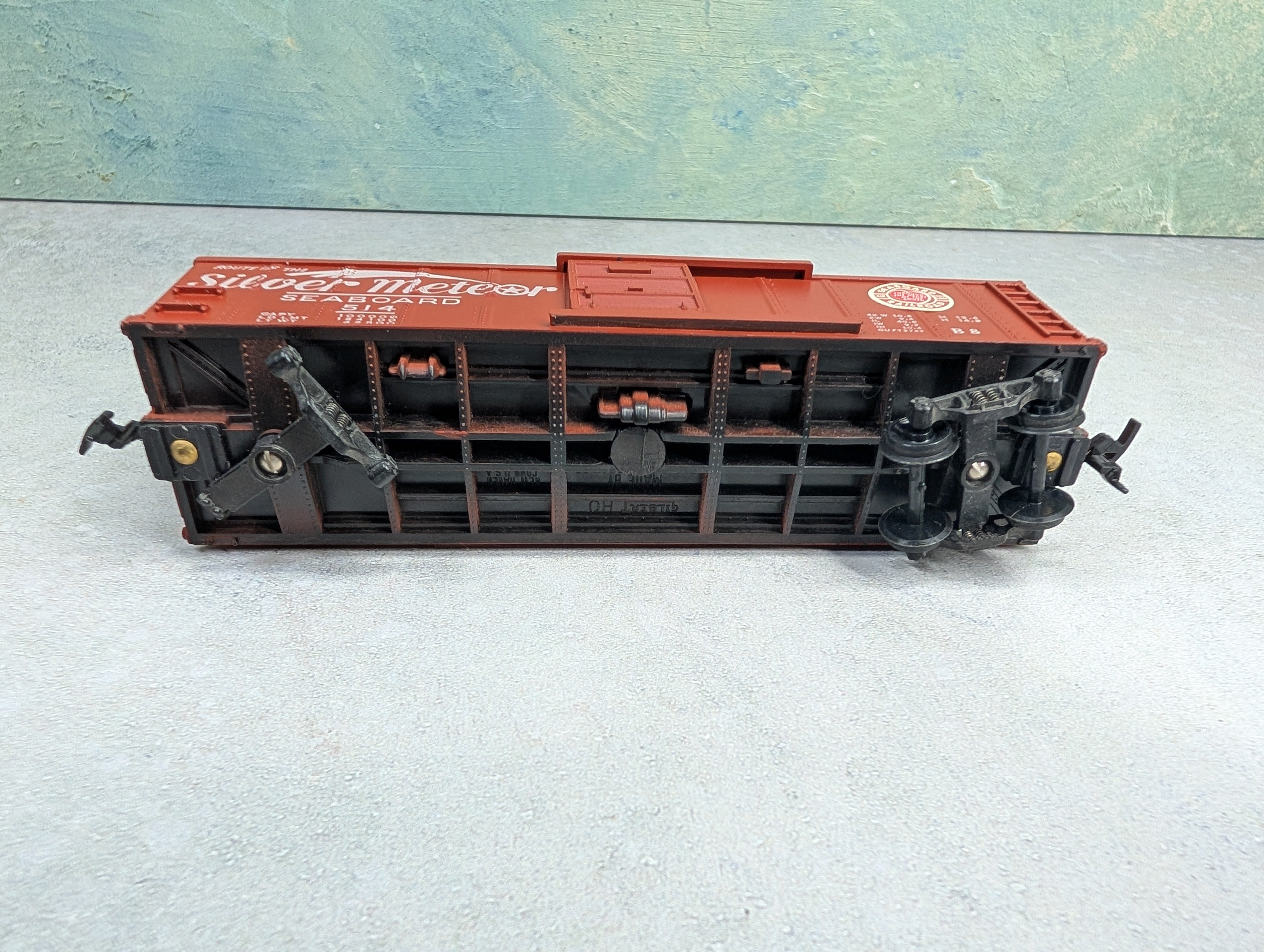 USED Gilbert HO Scale 41' Box Car Seaboard Air Line #514