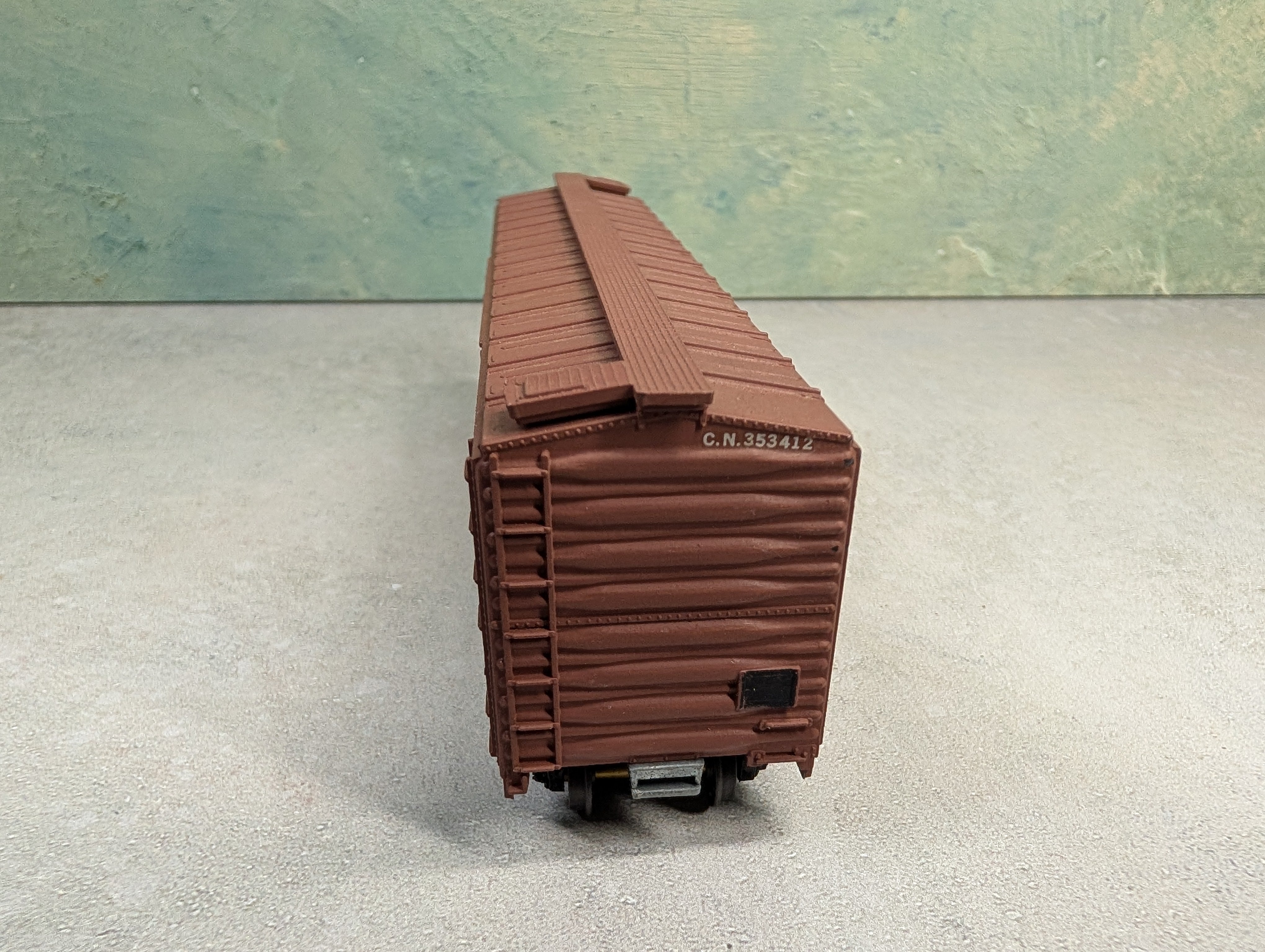 USED Roundhouse HO Scale 50' Box Car Canadian National CN #353412