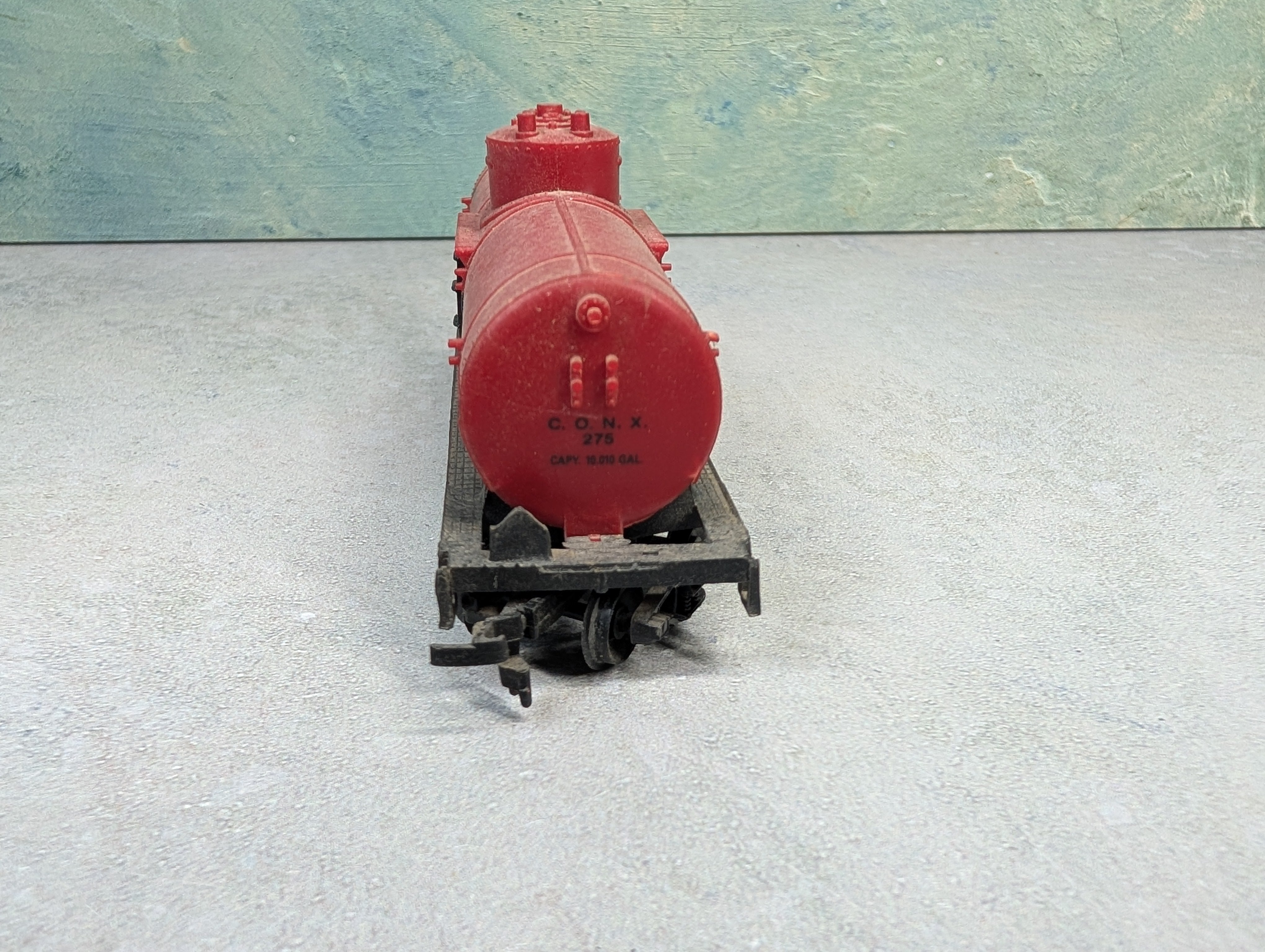 USED Life-Like HO Scale Single Dome Tank Car Conoco CONX #275