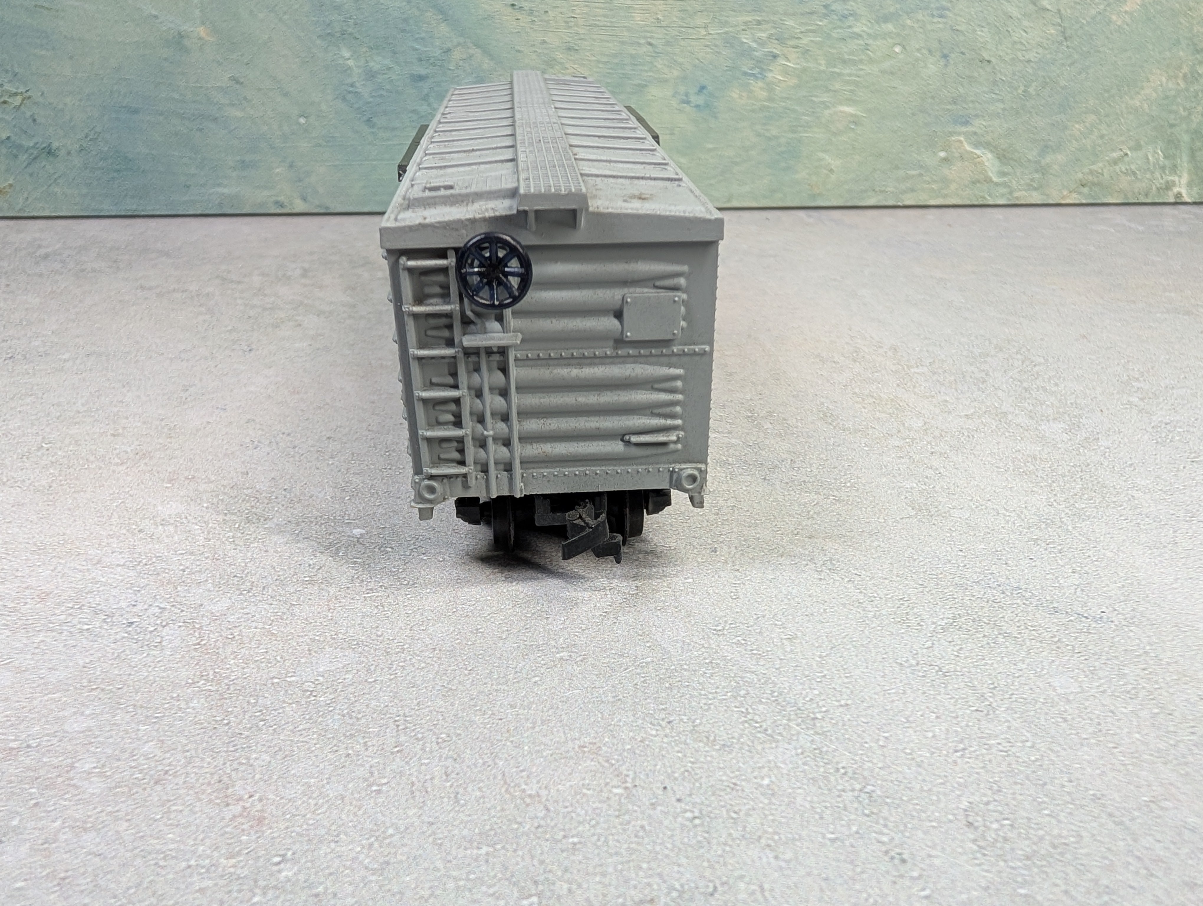 USED Life-Like HO Scale Wood Braced Box Car Virginian VGN #61550