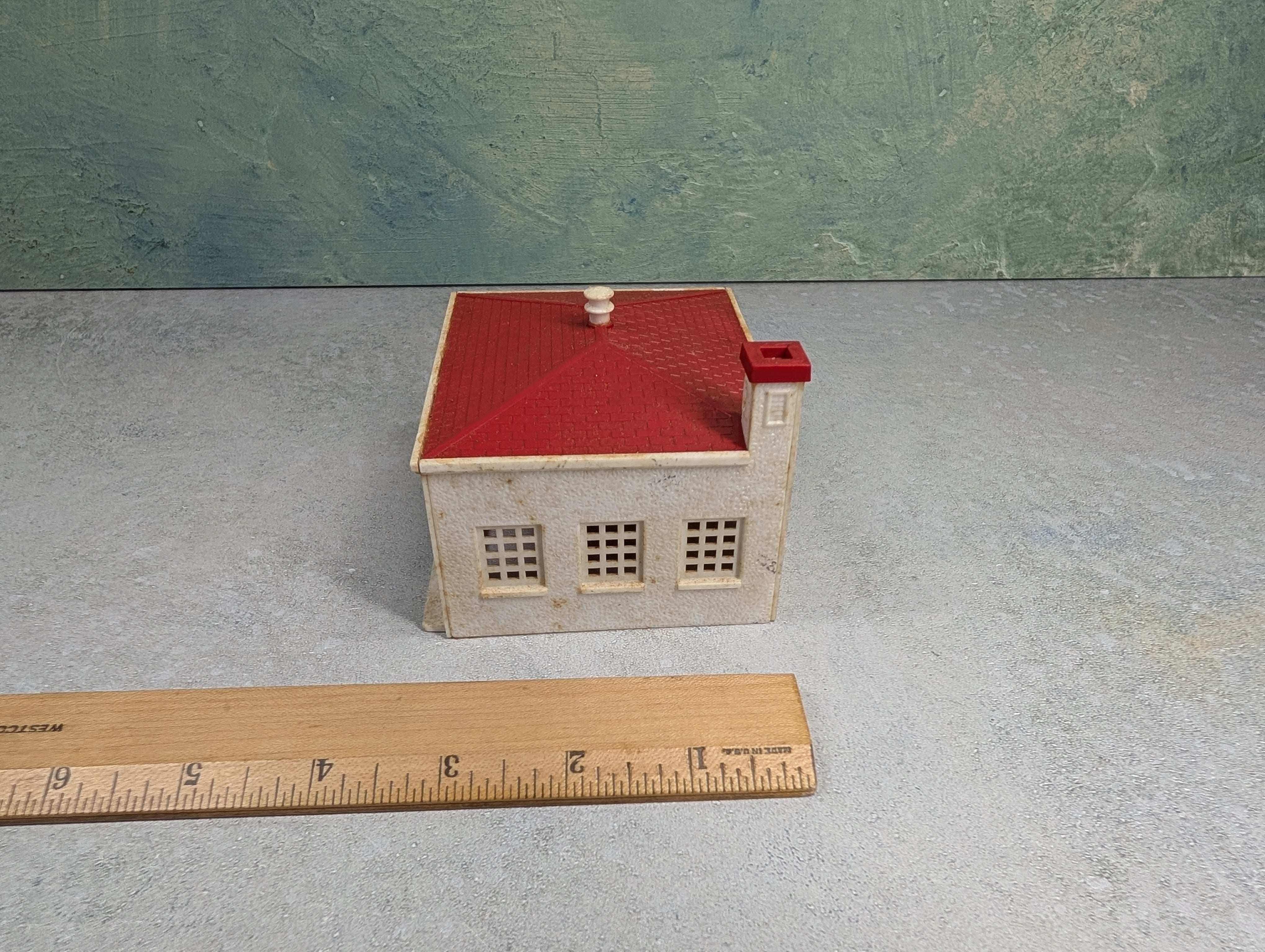 USED Bachmann Plasticville HO Scale Fire Department