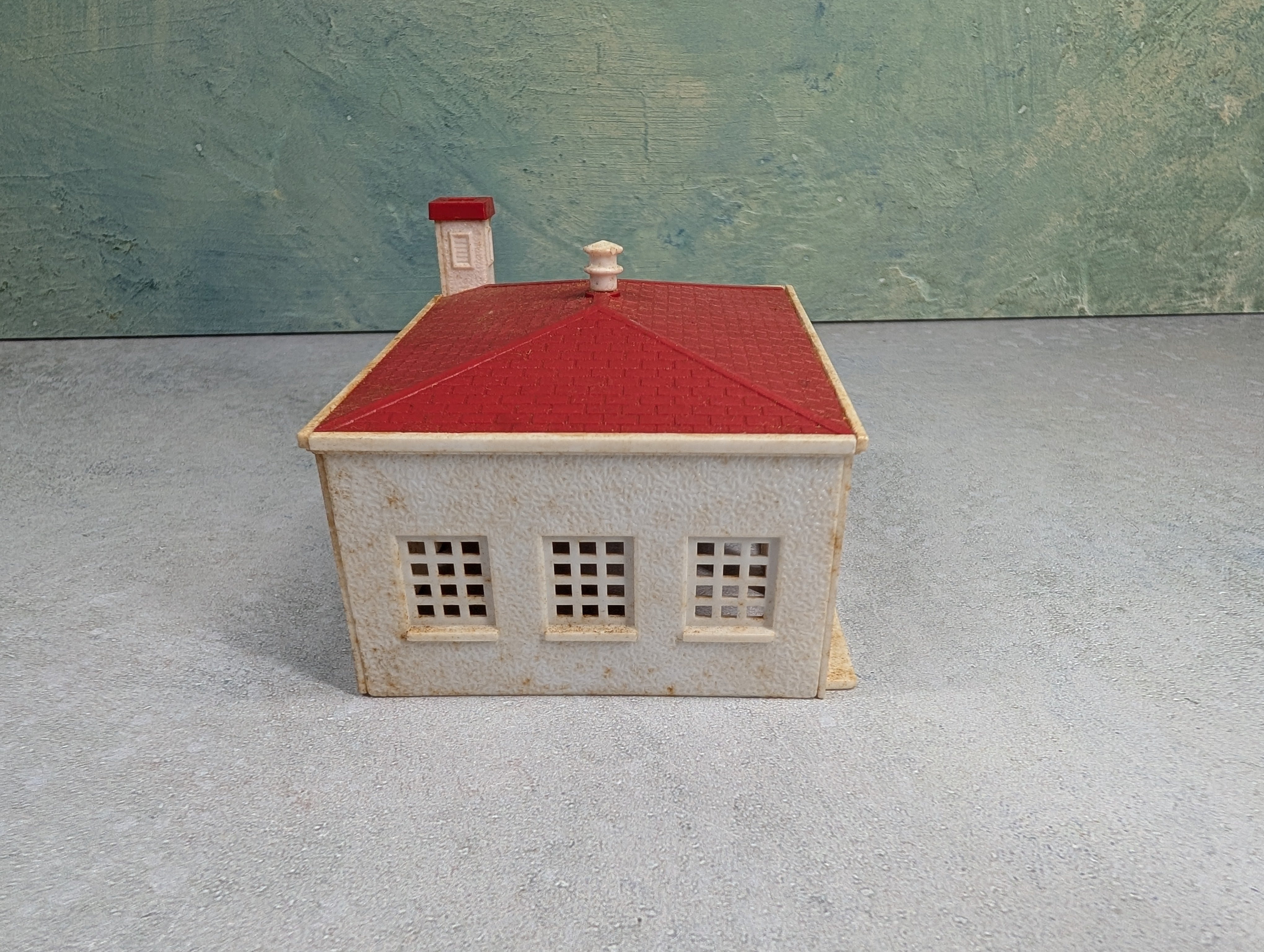 USED Bachmann Plasticville HO Scale Fire Department
