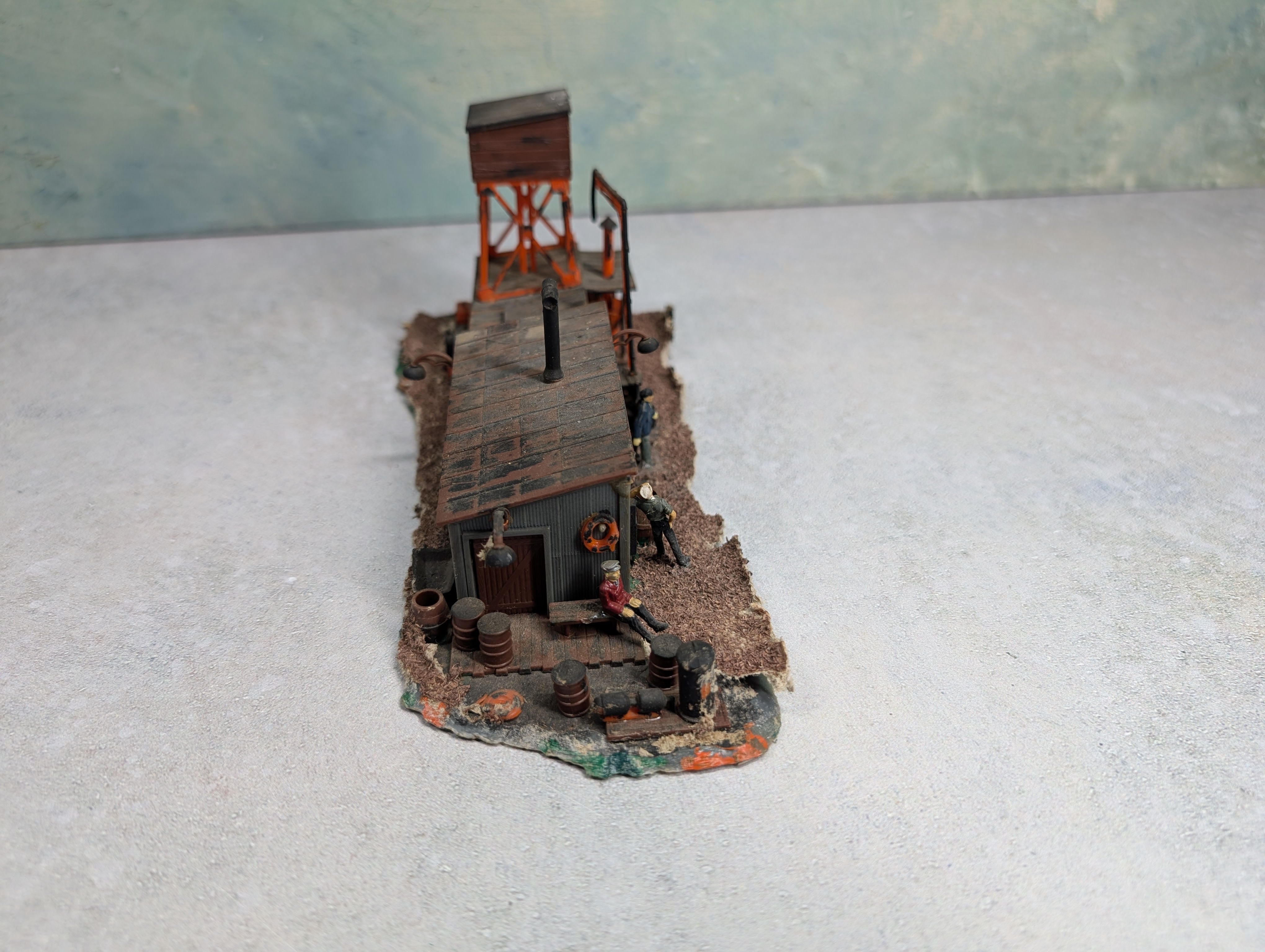 USED HO Scale Sand & Pump House