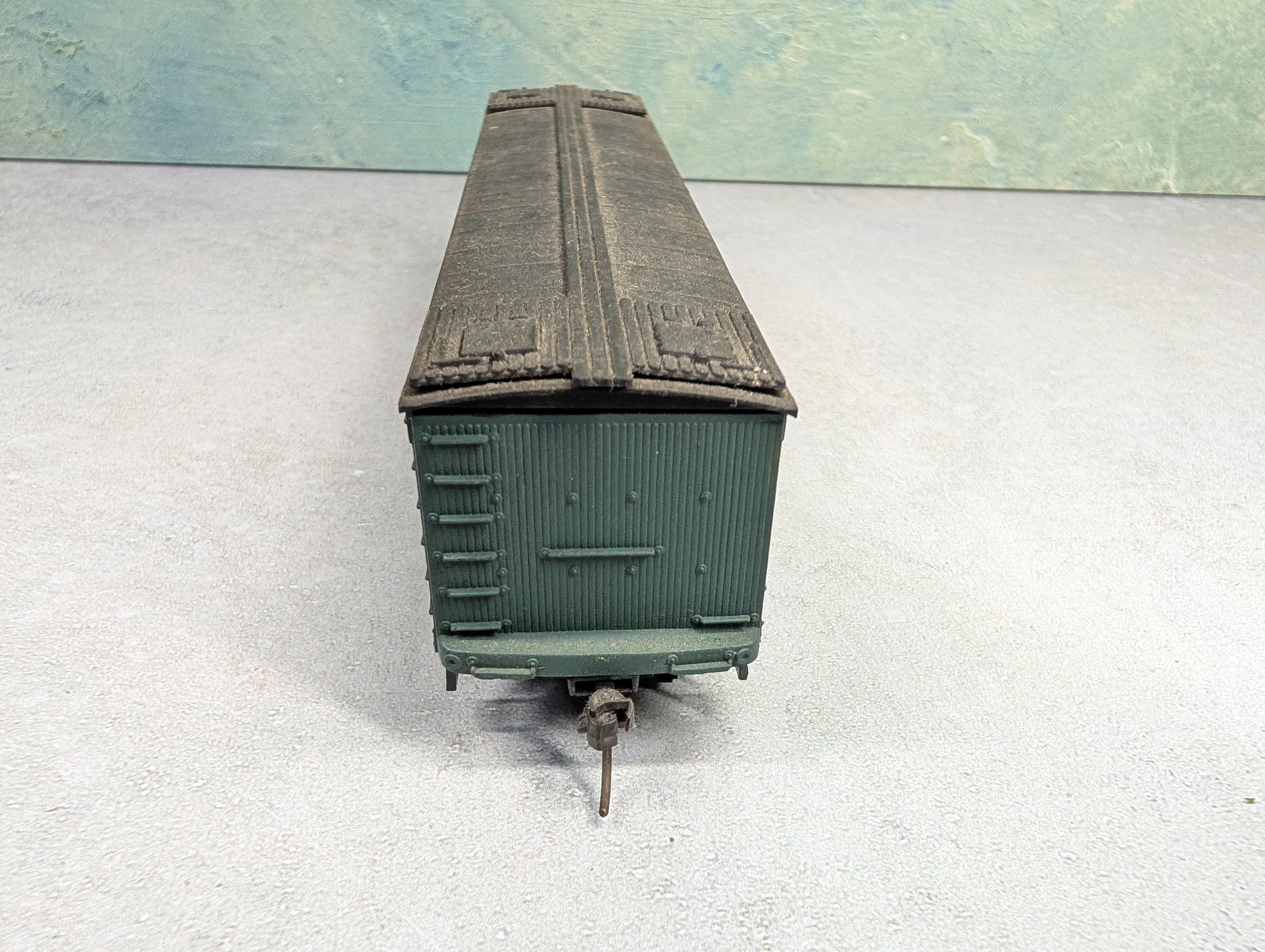 USED Roundhouse HO Scale 50' Express Reefer Pacific Fruit Express PFE #523