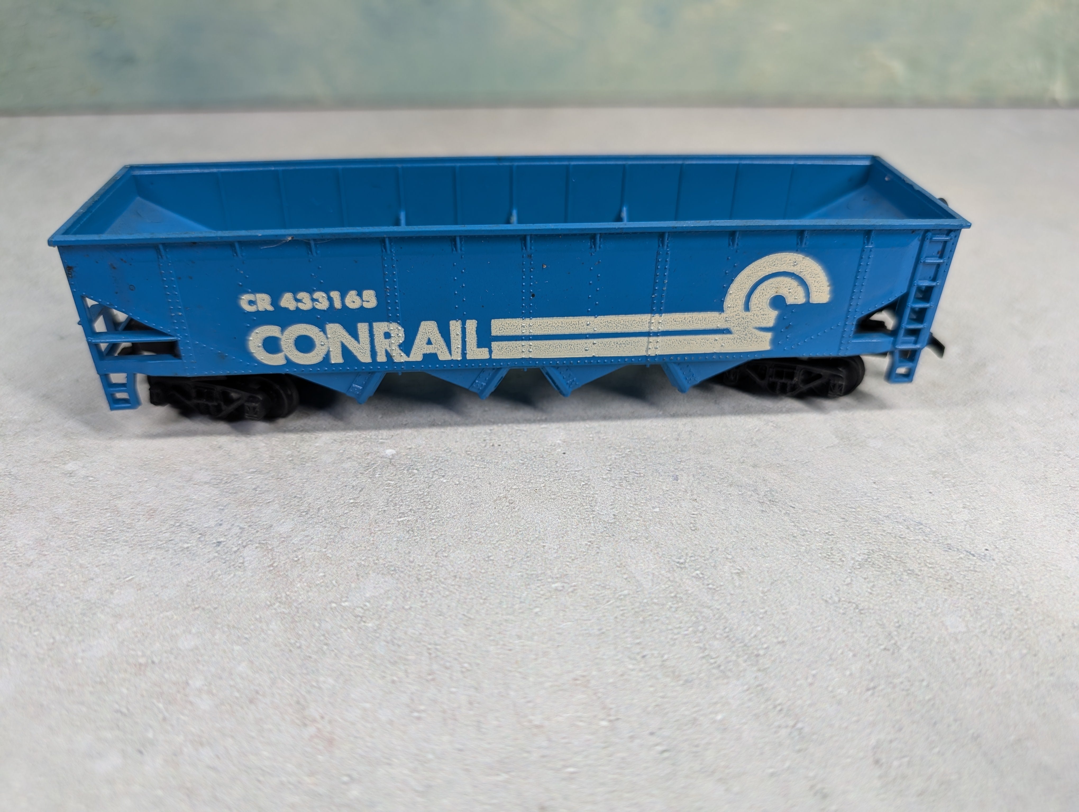 USED Tyco HO Scale Quad Hopper Conrail CR #433165