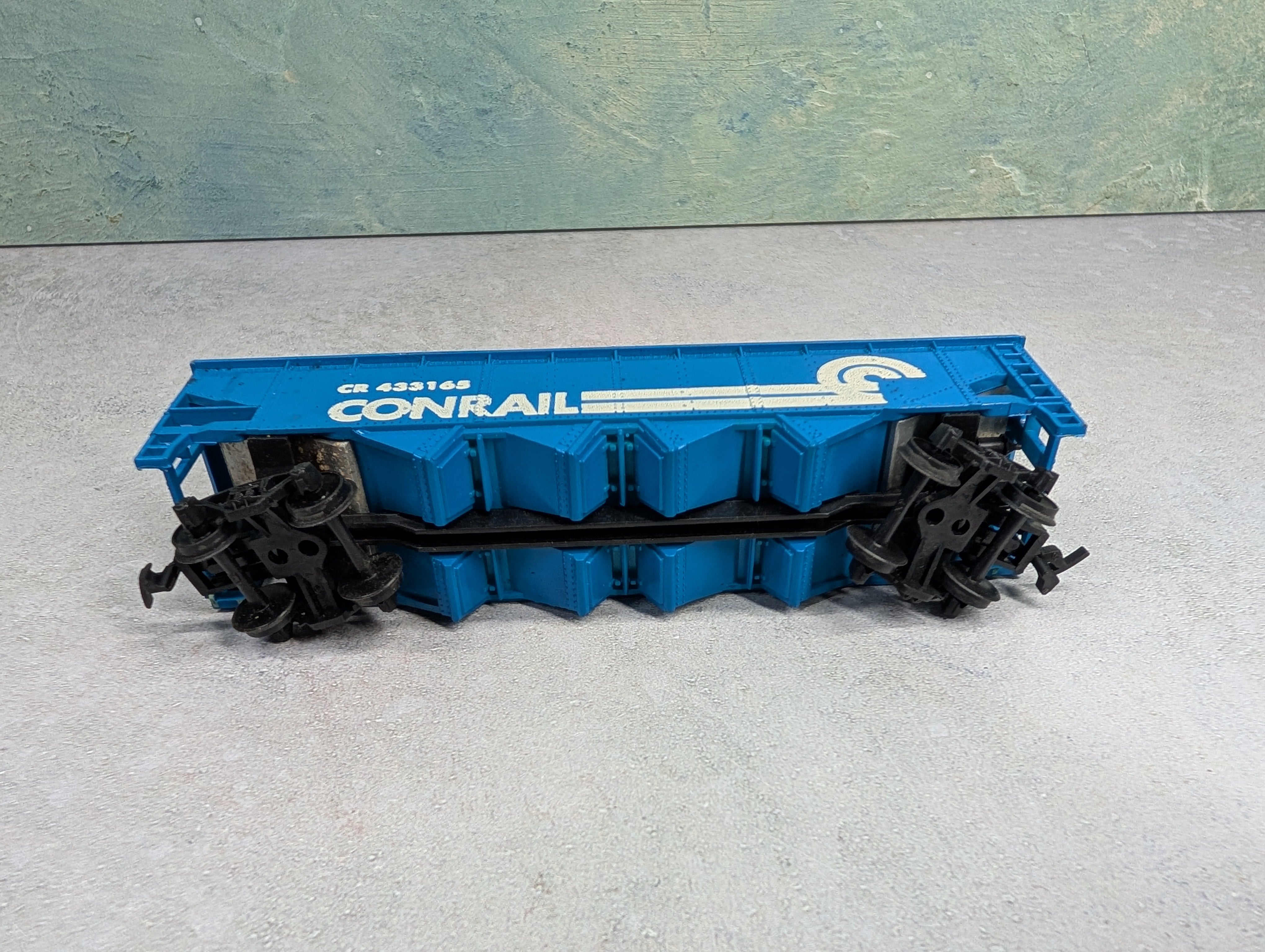 USED Tyco HO Scale Quad Hopper Conrail CR #433165