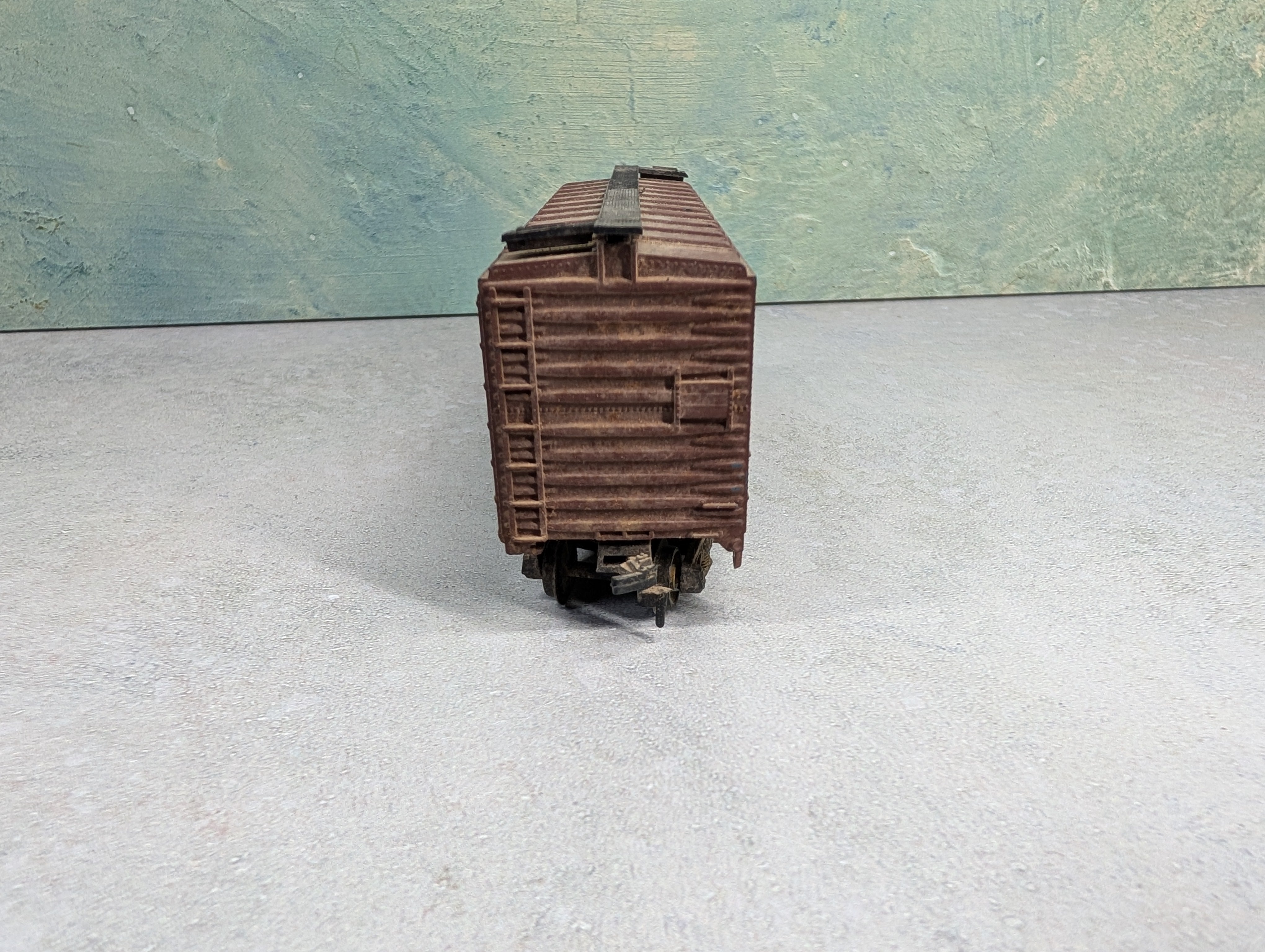 USED Athearn HO Scale 40' Box Car Santa Fe ATSF #146285 Rough