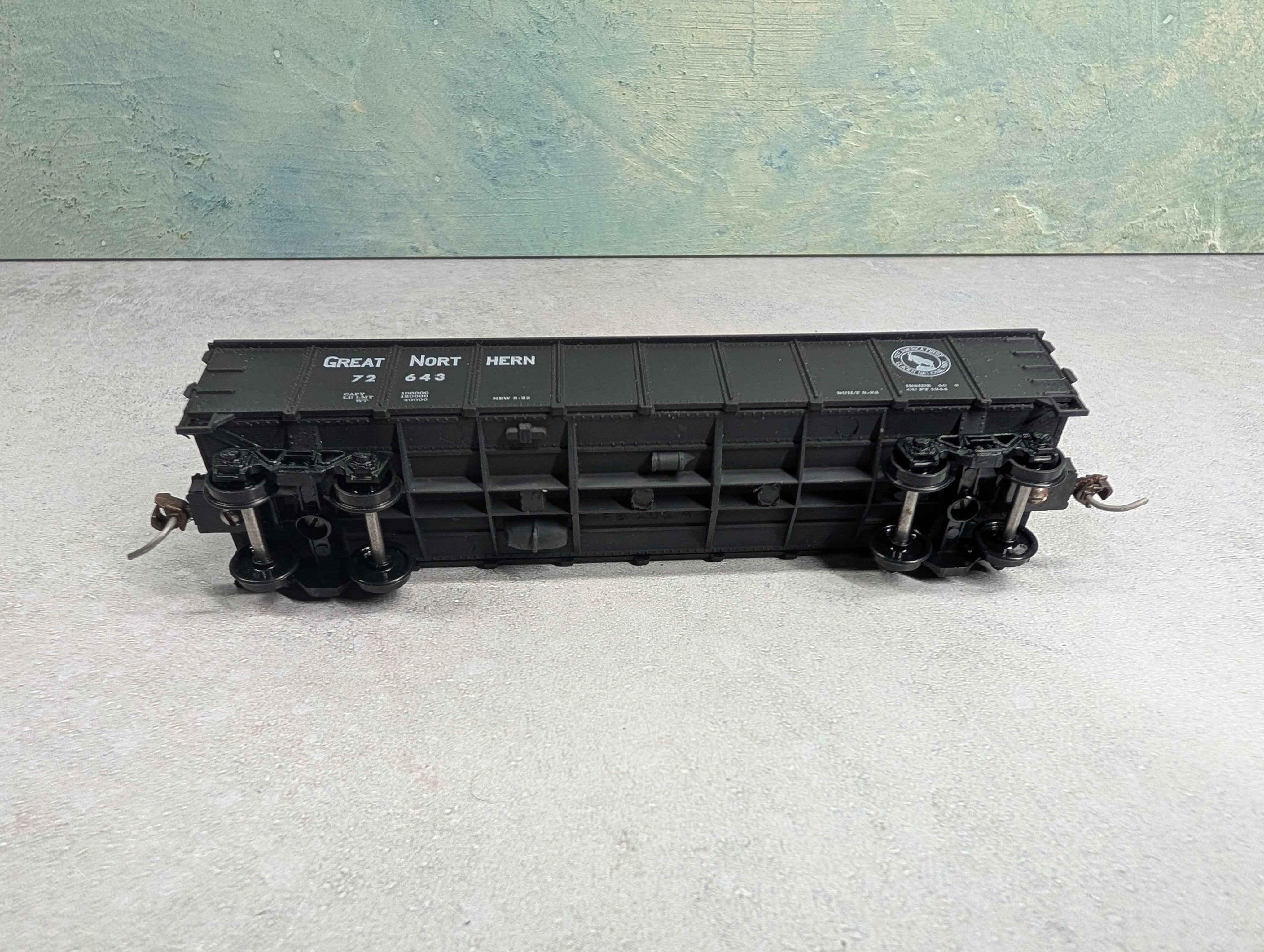 USED Roundhouse HO Scale 40' Gondola Great Northern #72643