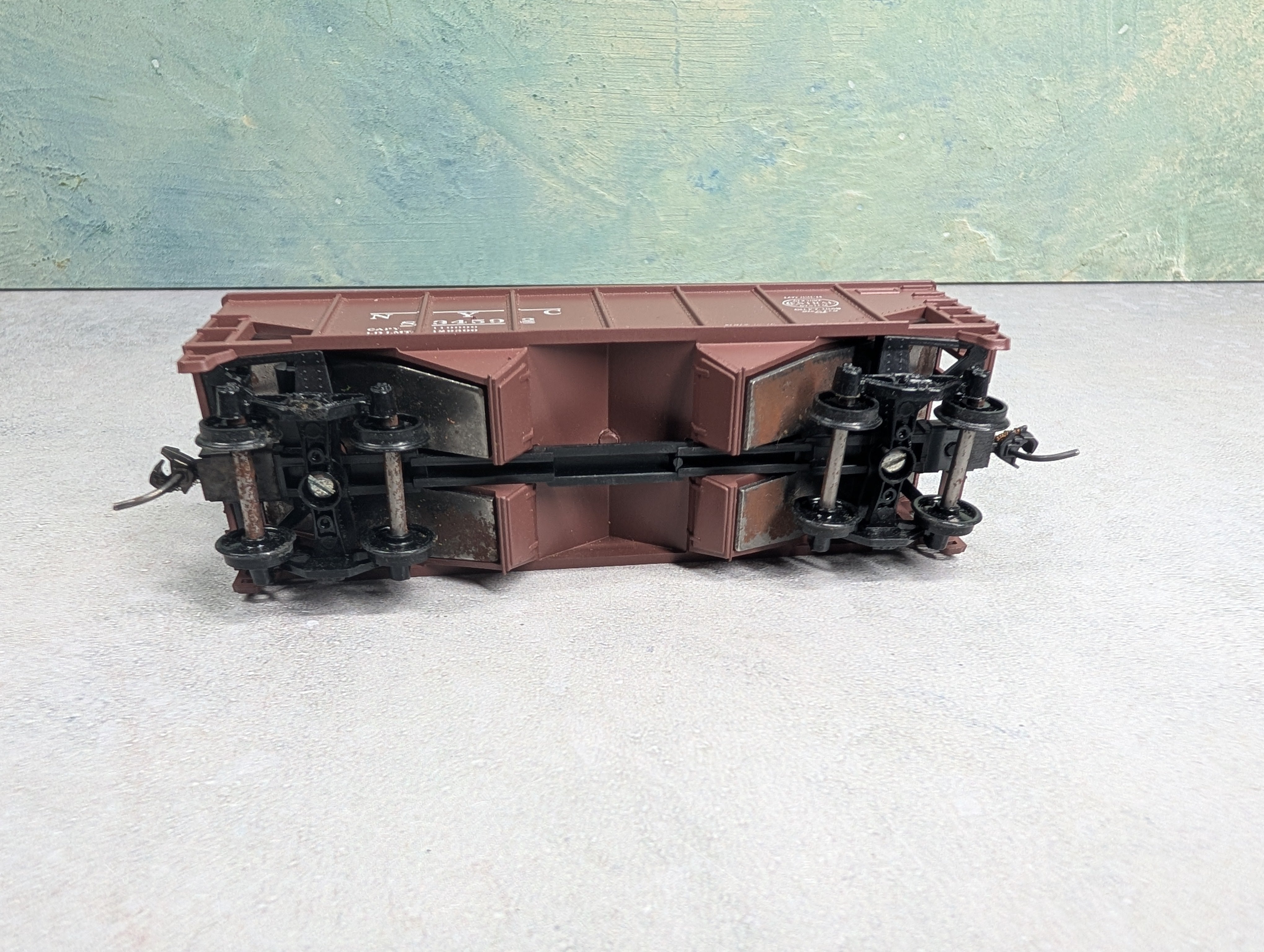 USED Athearn HO Scale 2 Bay Hopper New York Central NYC #834592
