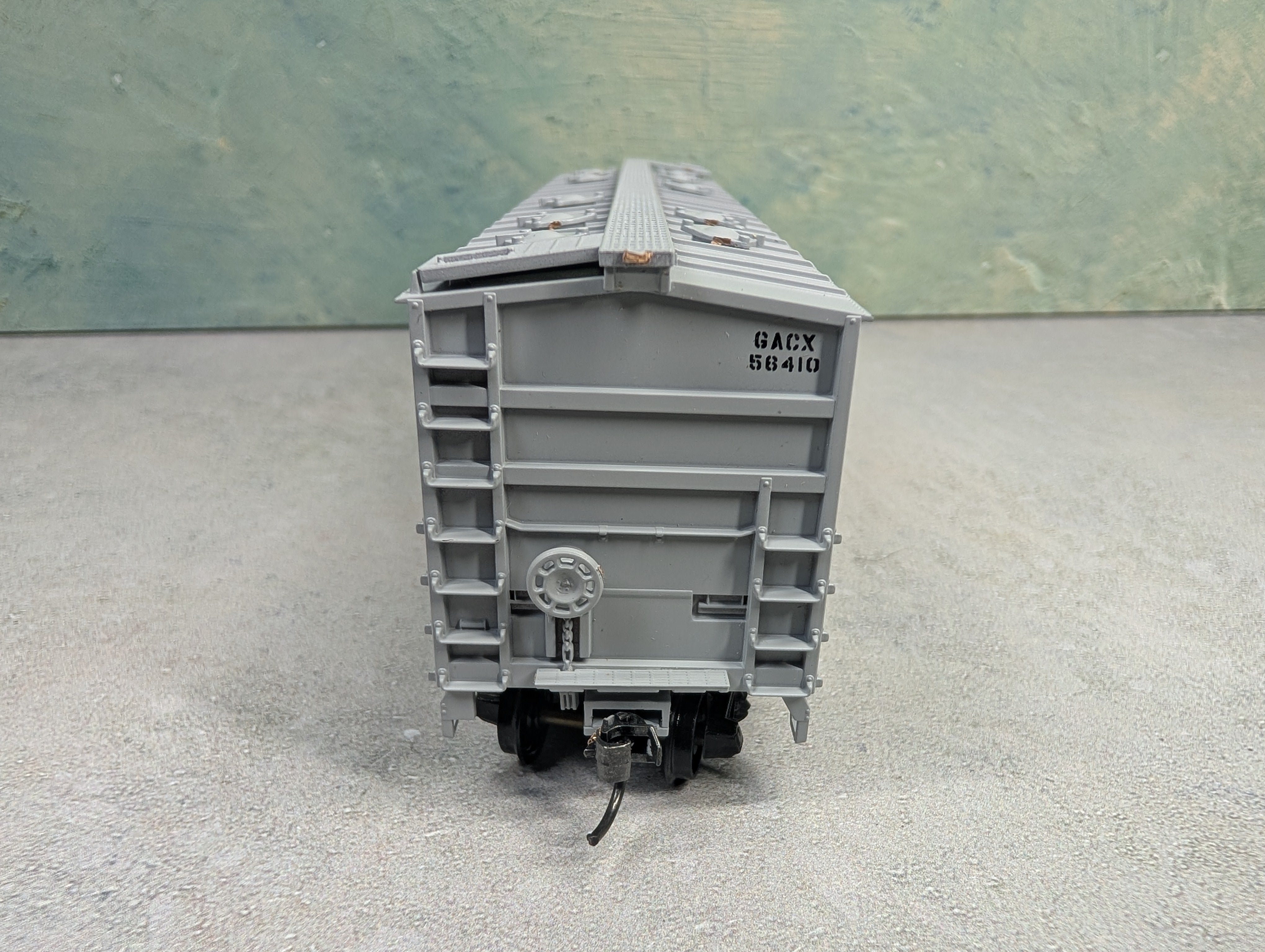 USED Walthers HO Scale 50' Airslide Hopper General American GACX #56410