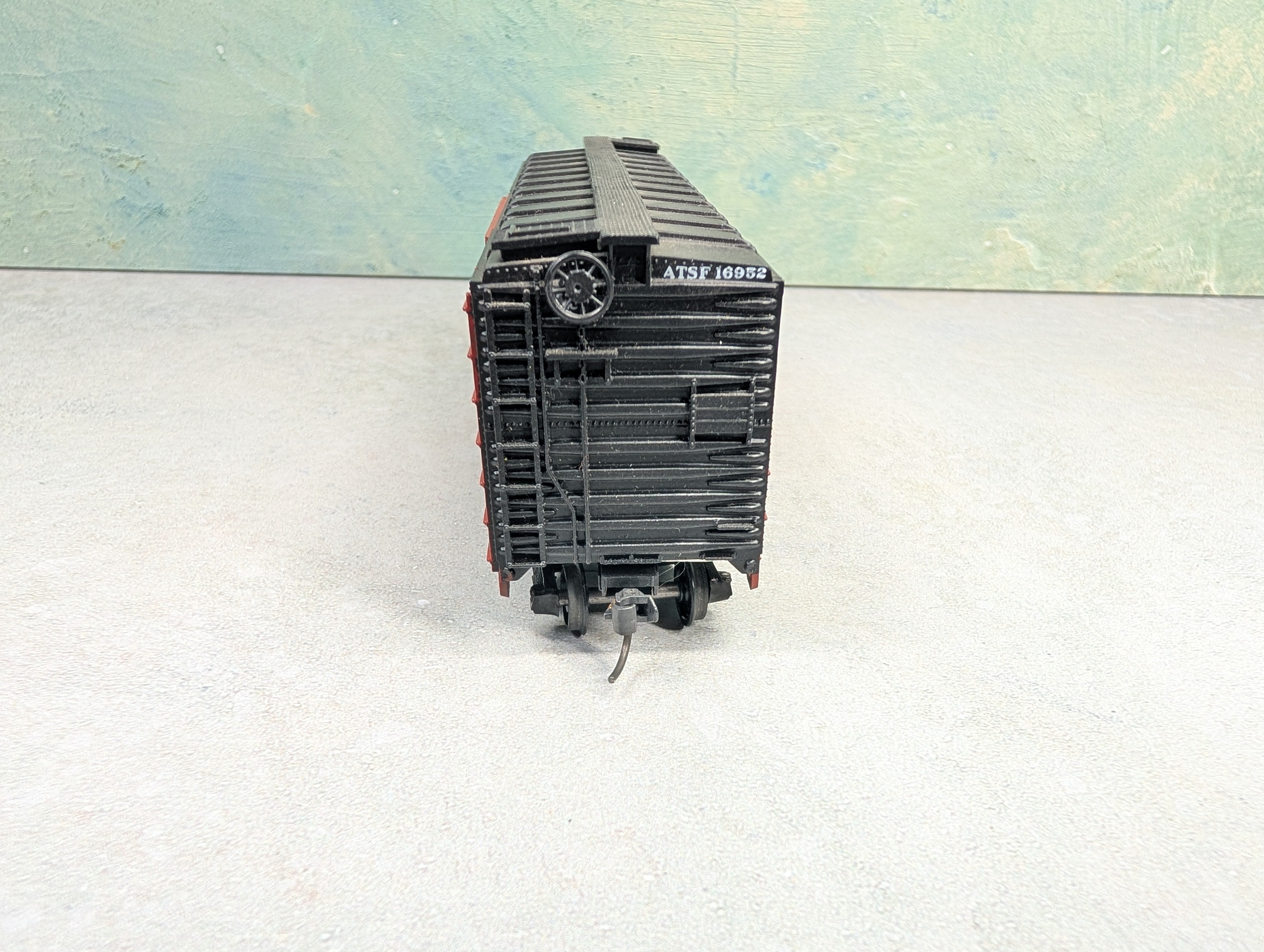 USED Athearn HO Scale 40' Box Car Santa Fe ATSF #16952