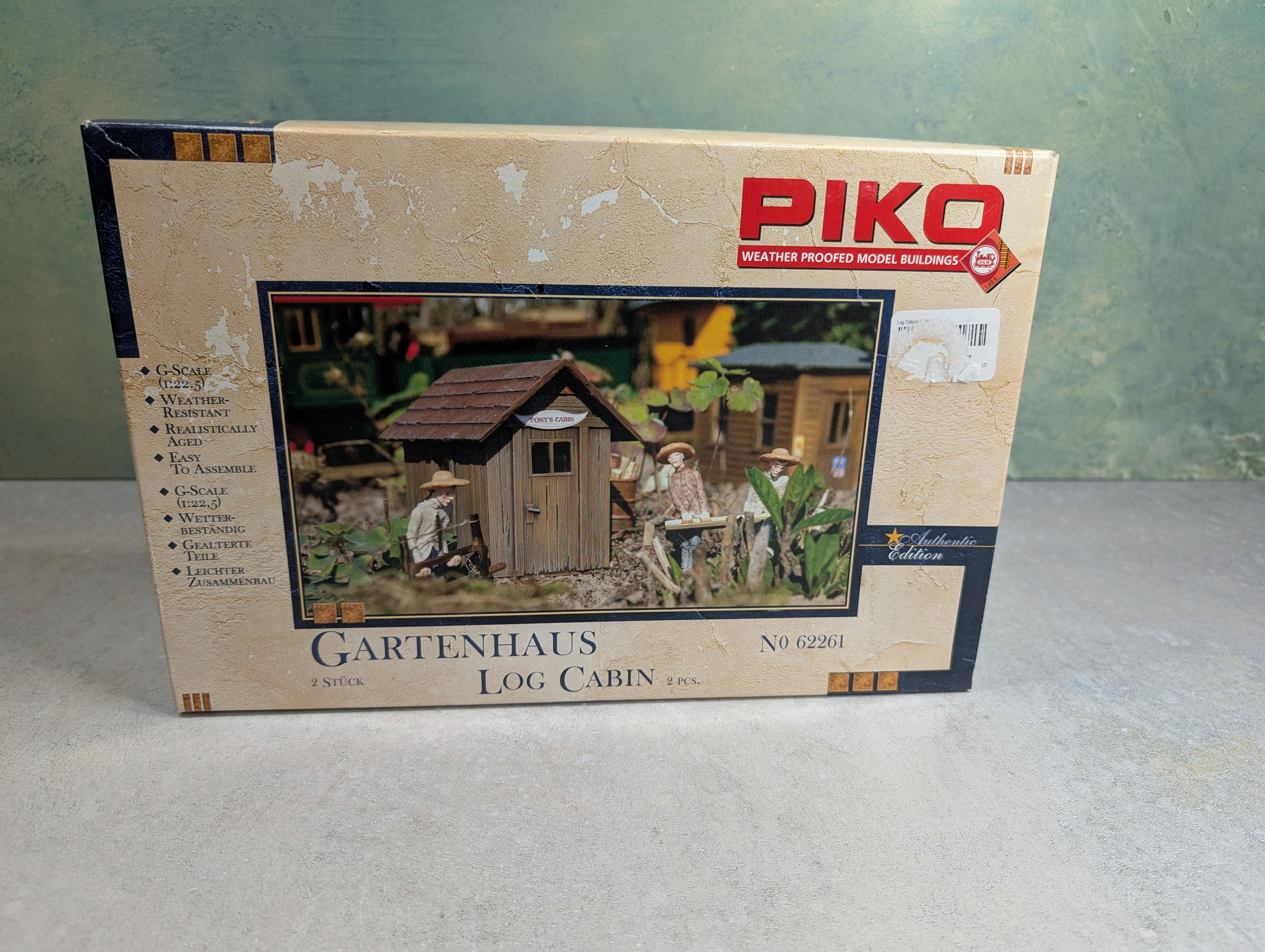 Piko 62261 G Scale Gartenhaus Log Cabin KIT