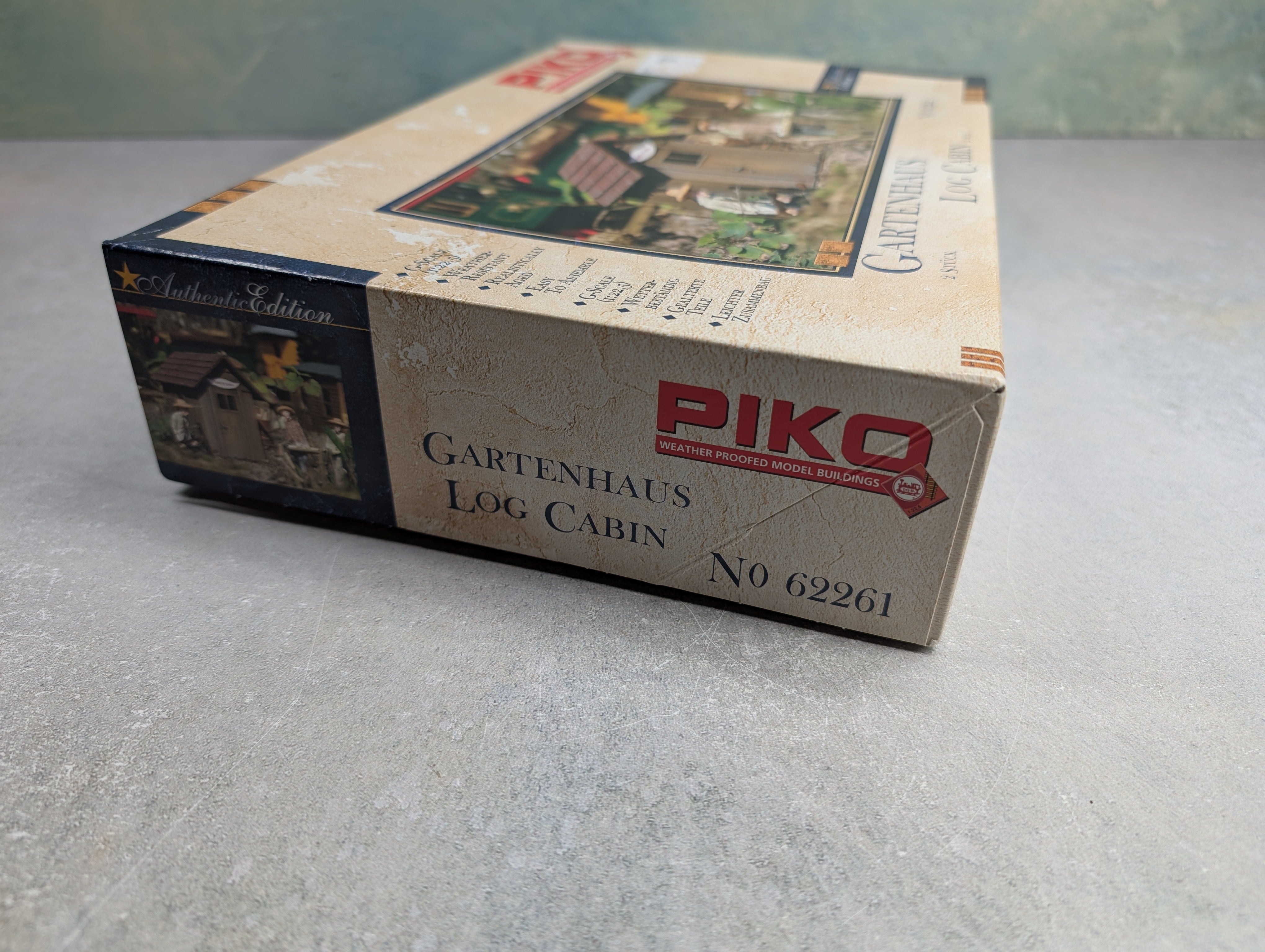 Piko 62261 G Scale Gartenhaus Log Cabin KIT