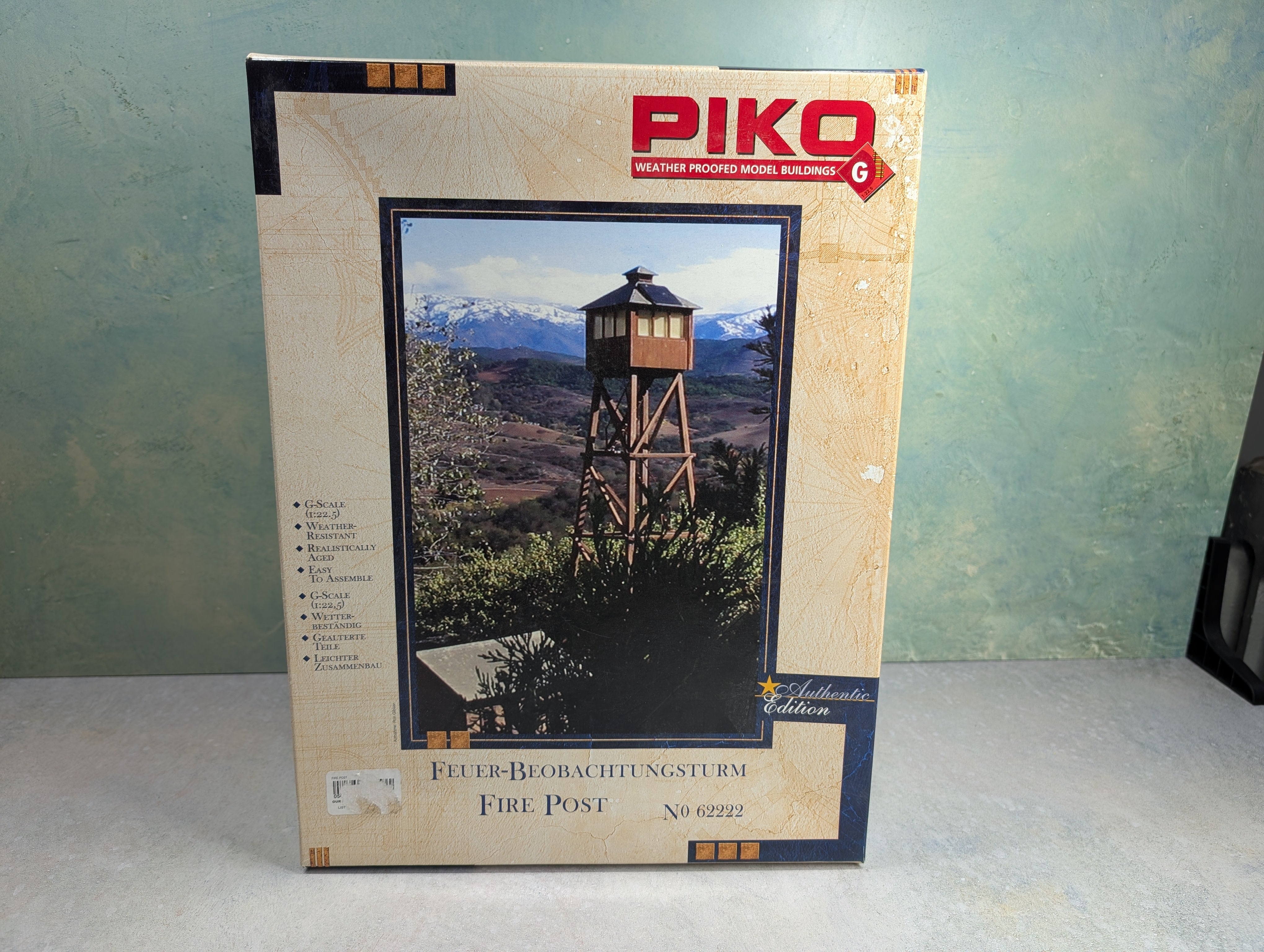 Piko 62222 G Scale Feuer-Beobachtungsturm Fire Post KIT