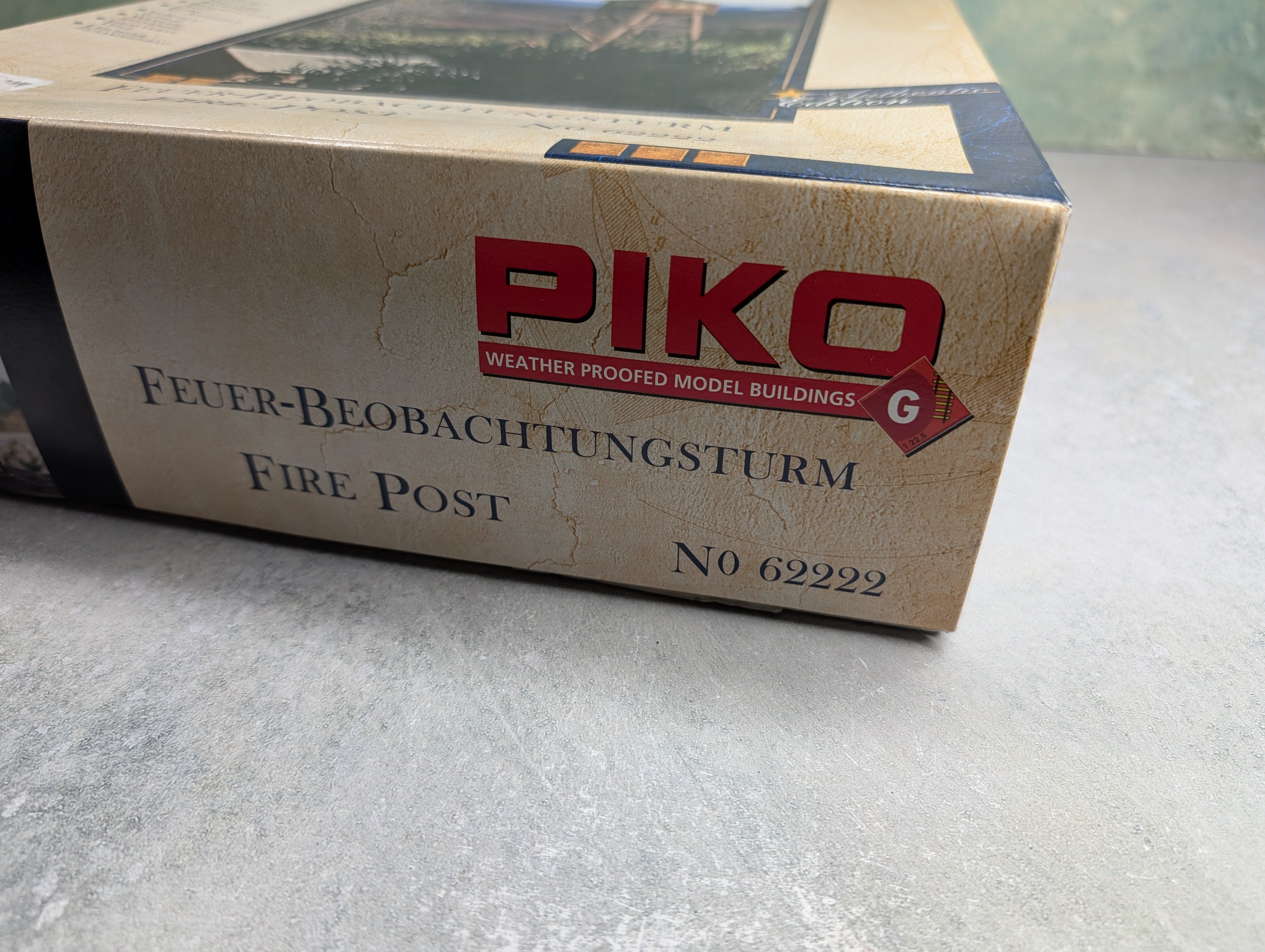 Piko 62222 G Scale Feuer-Beobachtungsturm Fire Post KIT