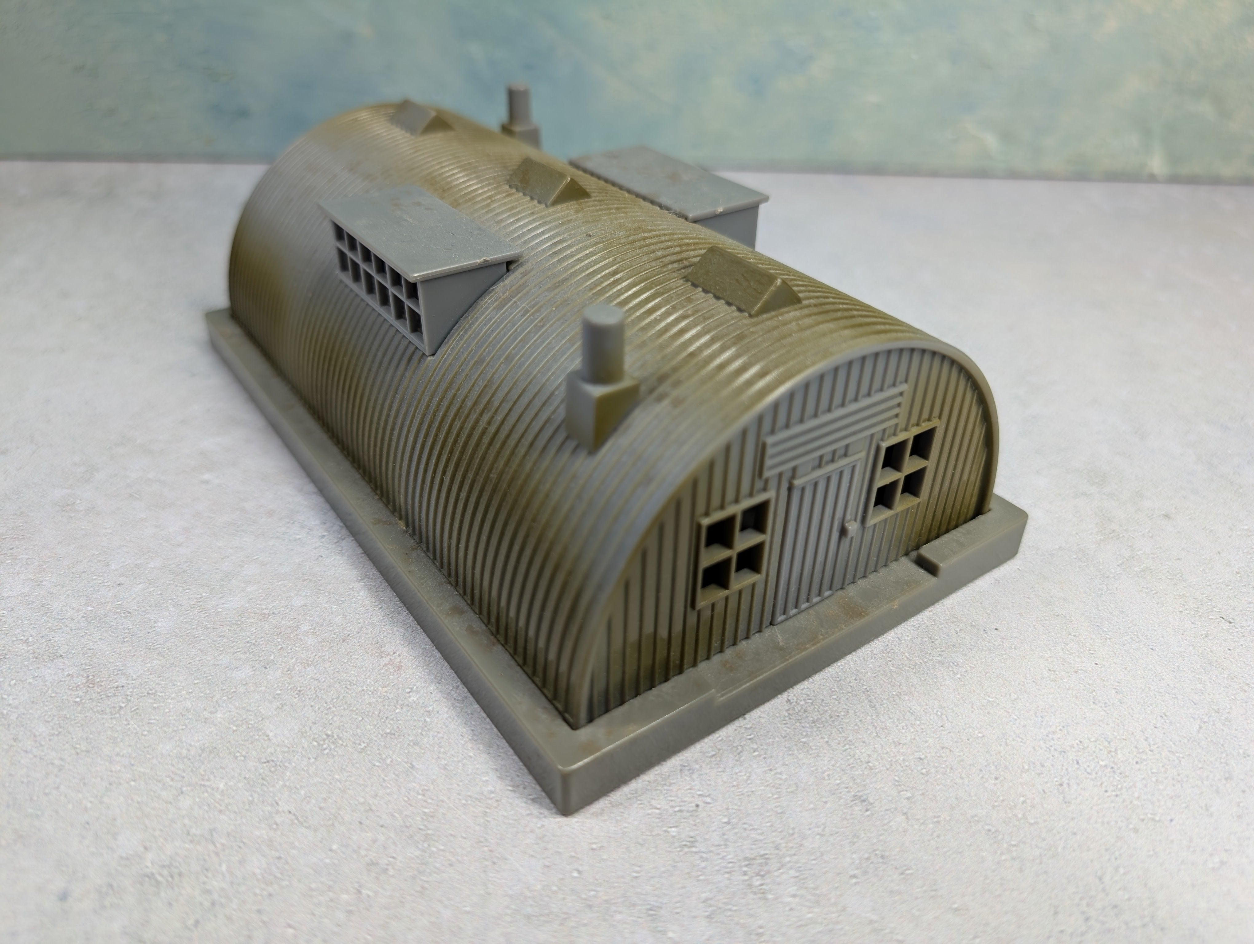 USED HO Scale Weathered Quonset Hut