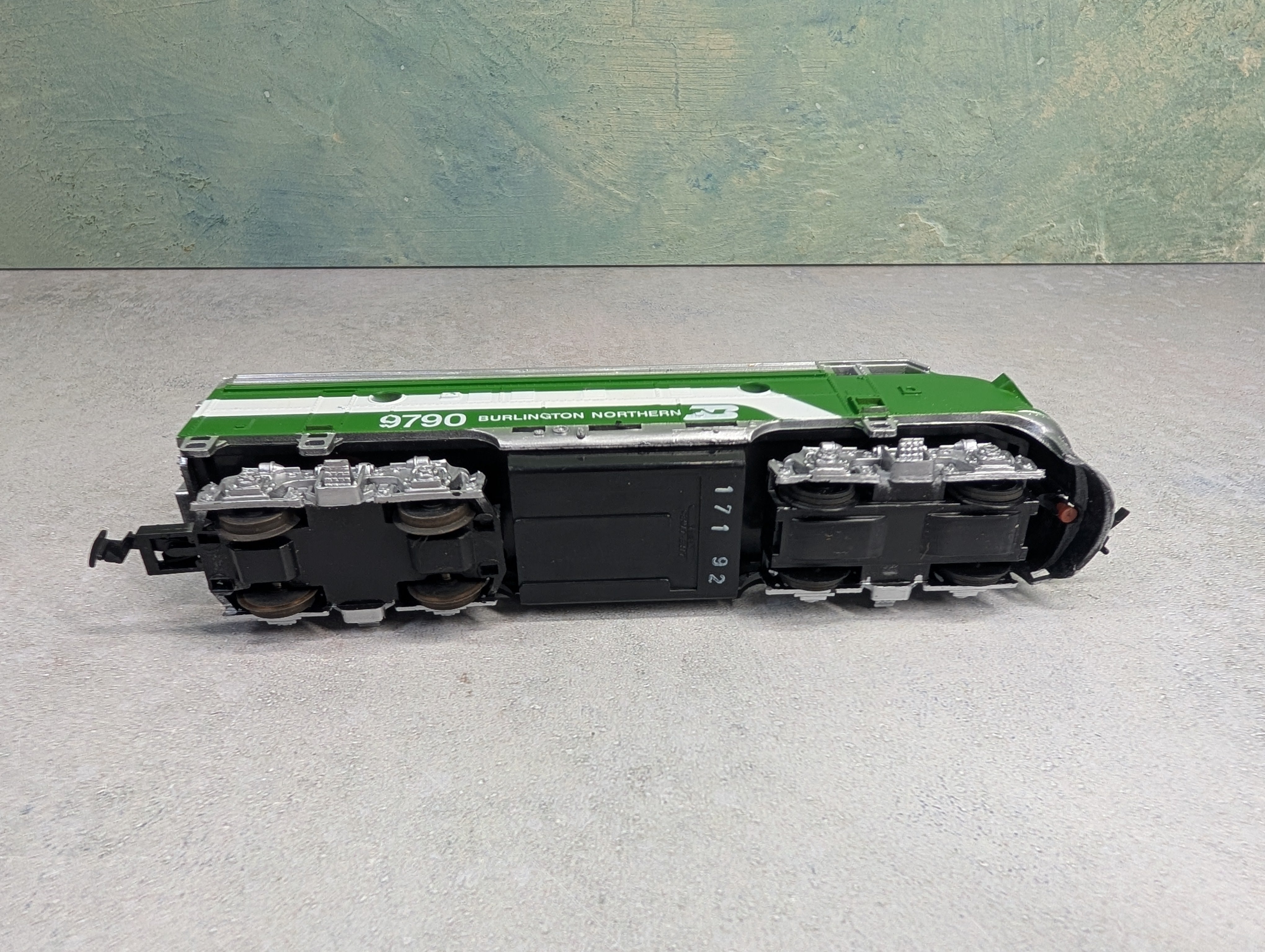 USED Life-Like HO Scale F7A Diesel Locomotive Burlington Northern #9790 Runs Great DC