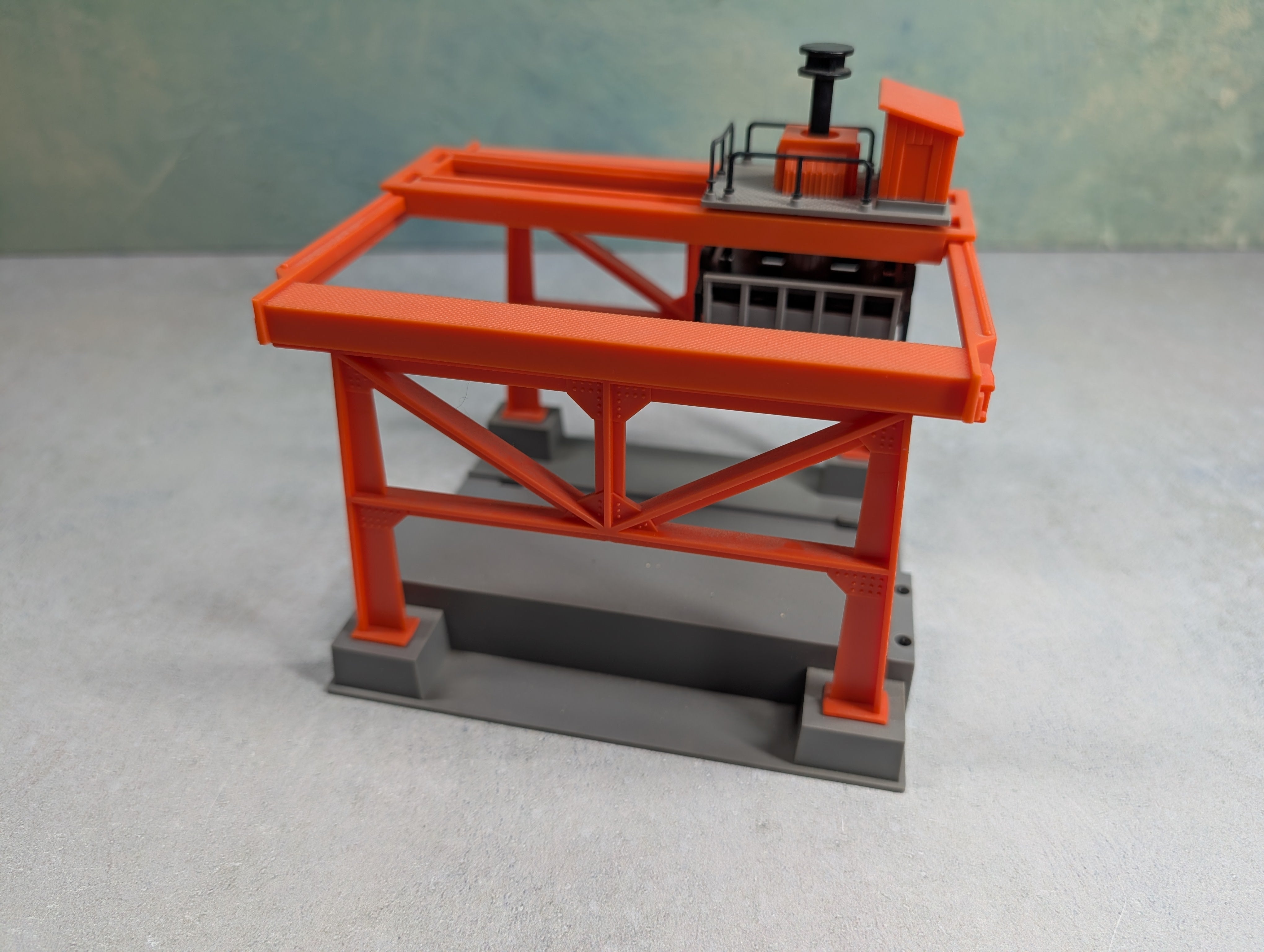 USED Tyco HO Scale Container Loader