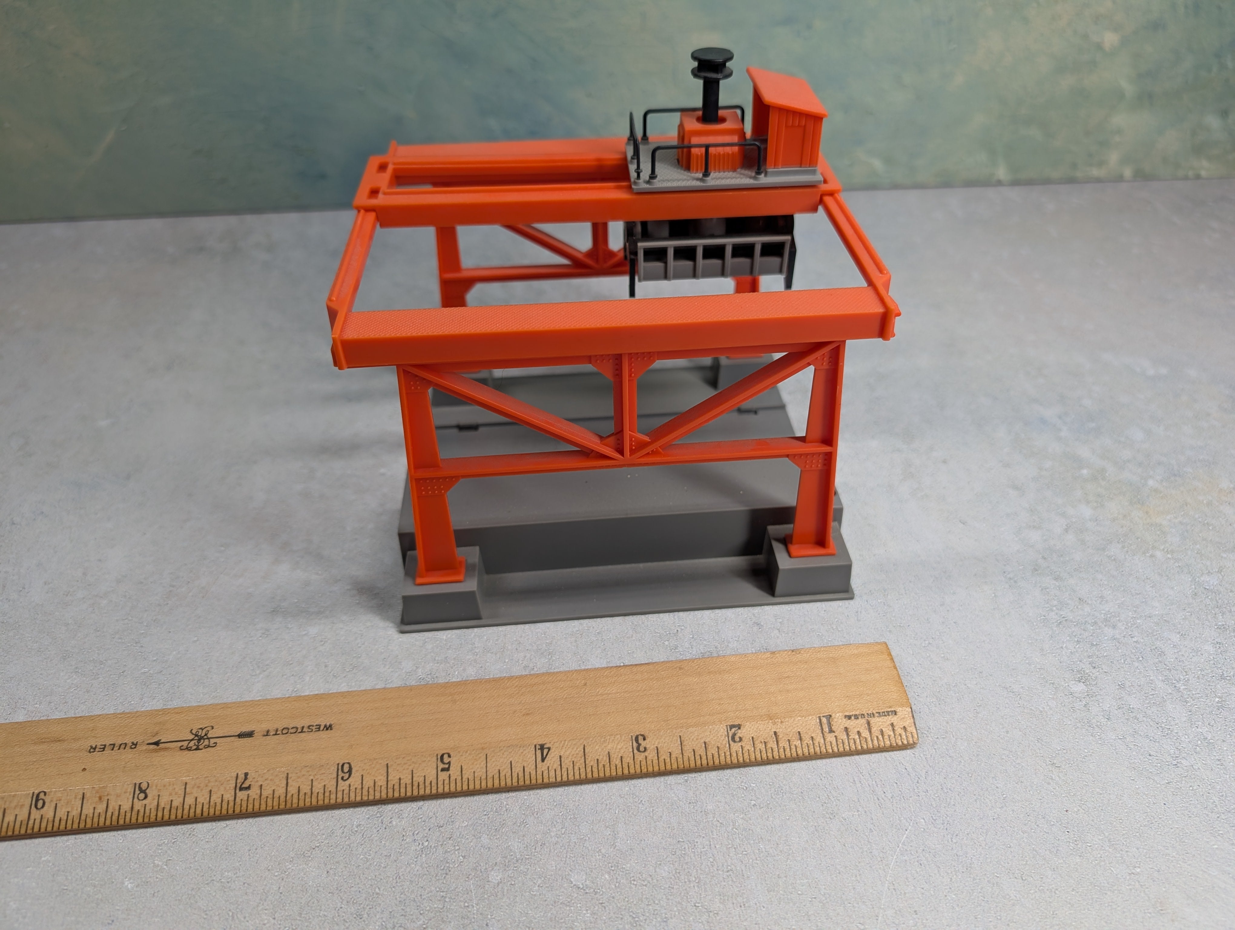 USED Tyco HO Scale Container Loader
