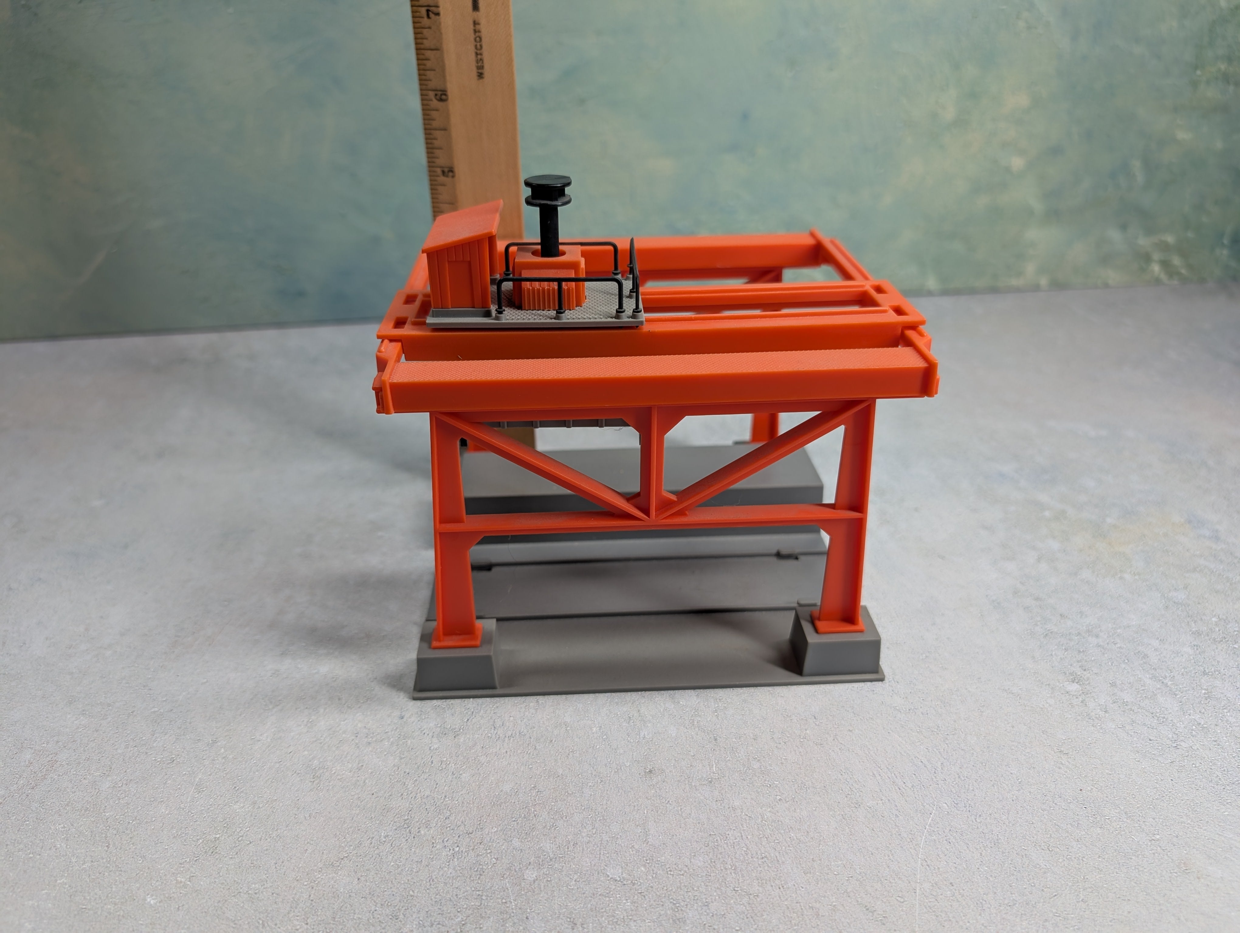 USED Tyco HO Scale Container Loader