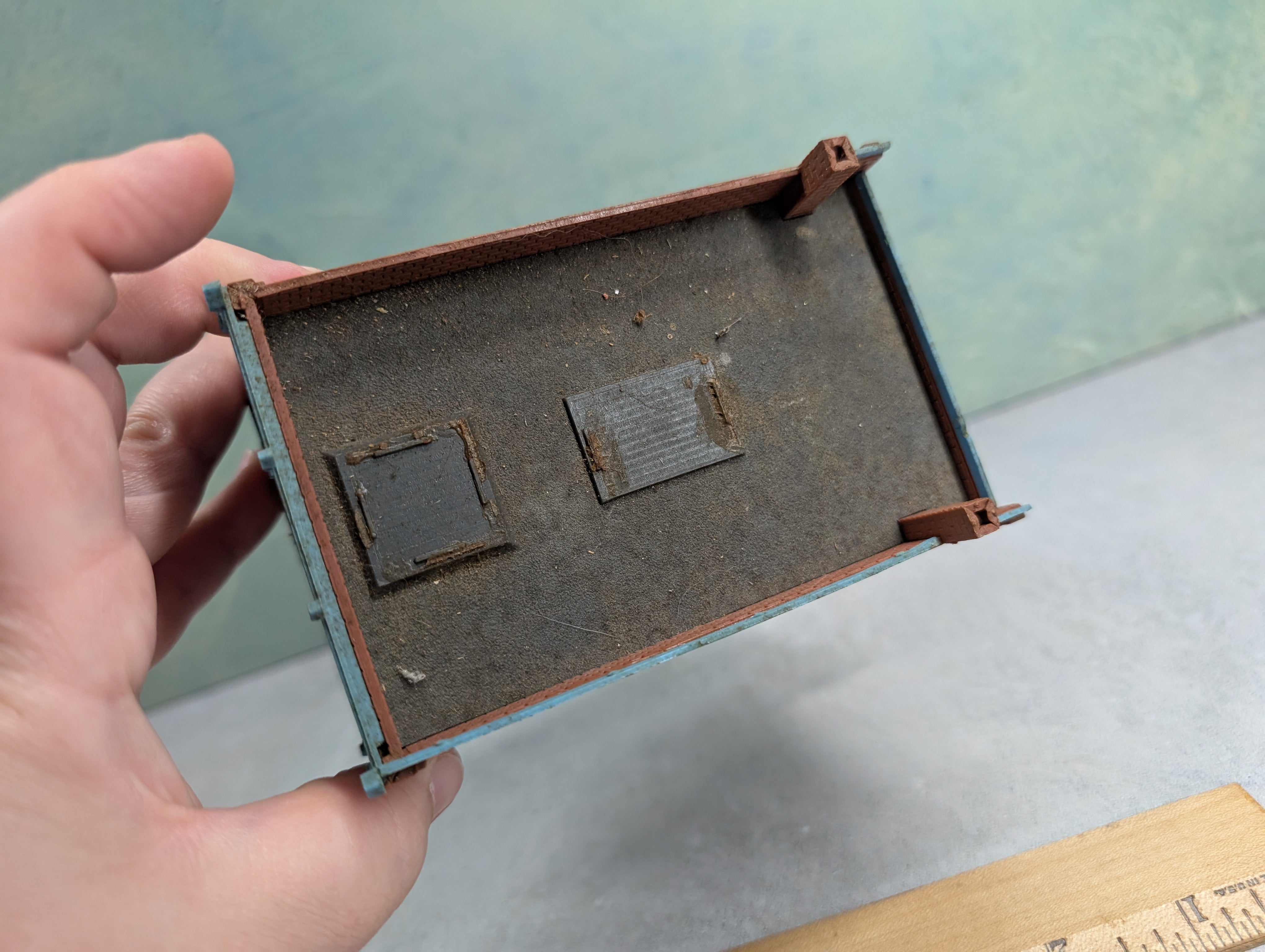 USED HO Scale Brick Store, Main Street Store