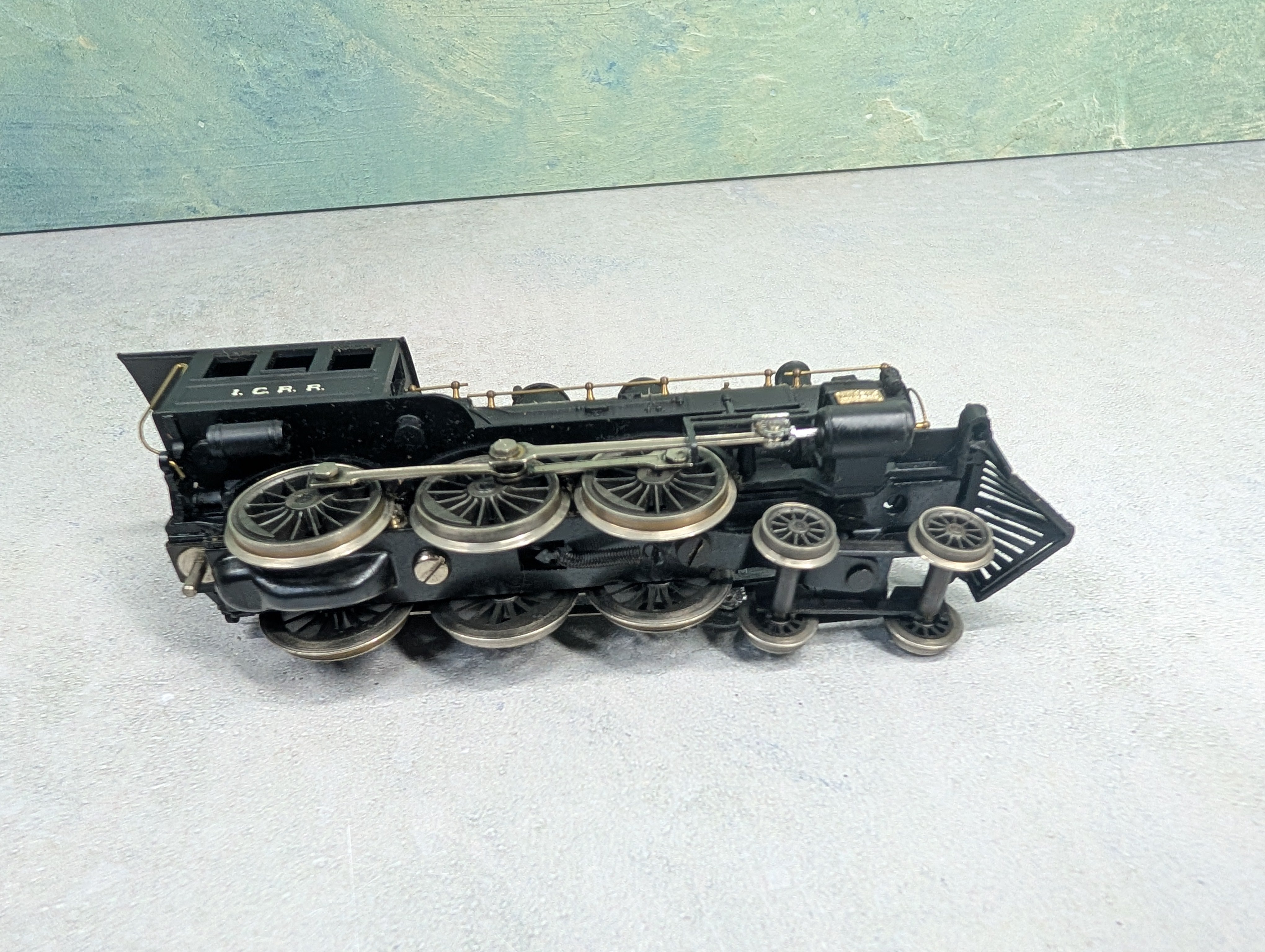 USED Rivarossi HO Scale 4-6-0 Steam Locomotive Casey Jones ICRR #382 Runs Great DC