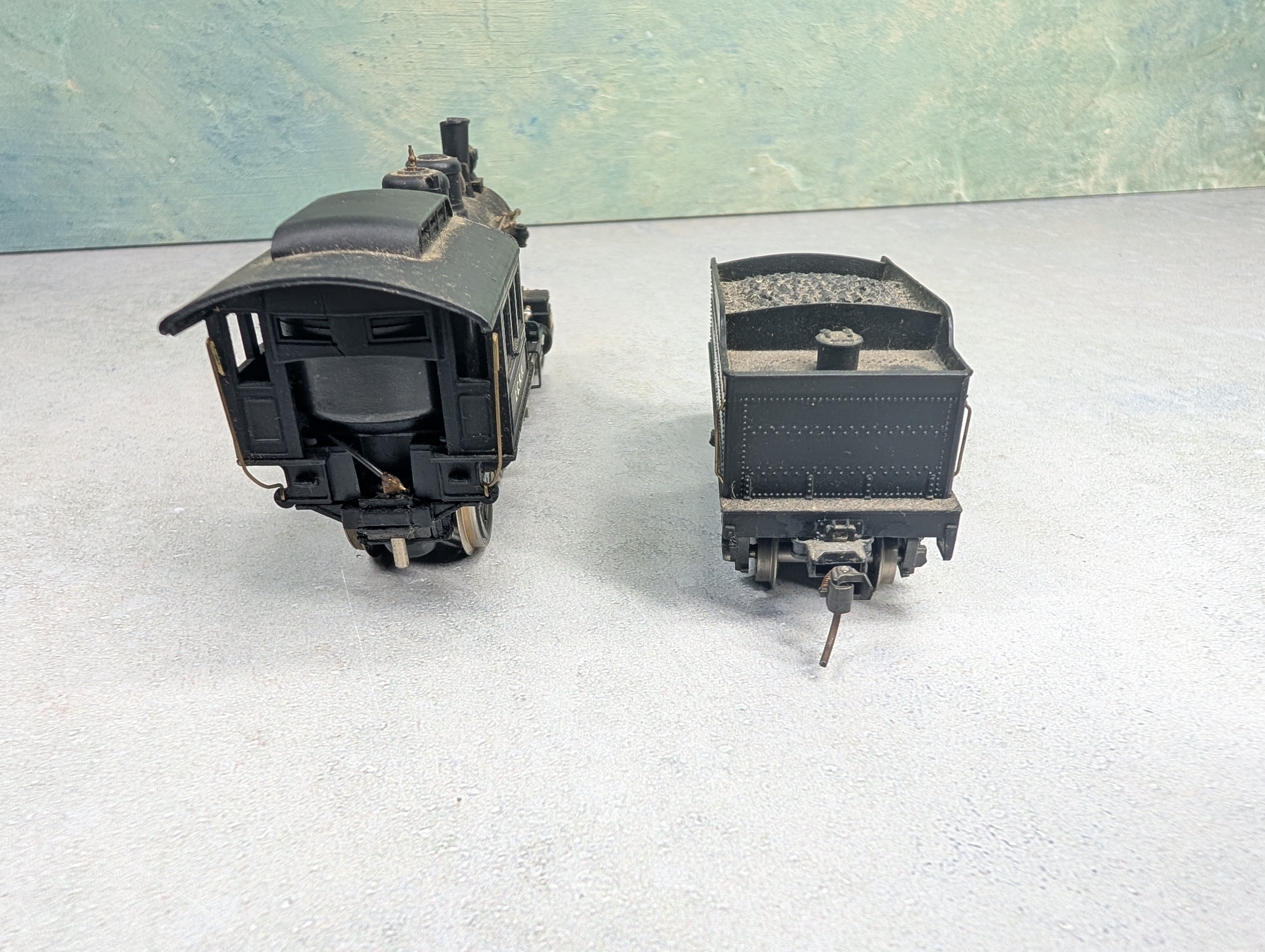 USED Rivarossi HO Scale 4-6-0 Steam Locomotive Casey Jones ICRR #382 Runs Great DC