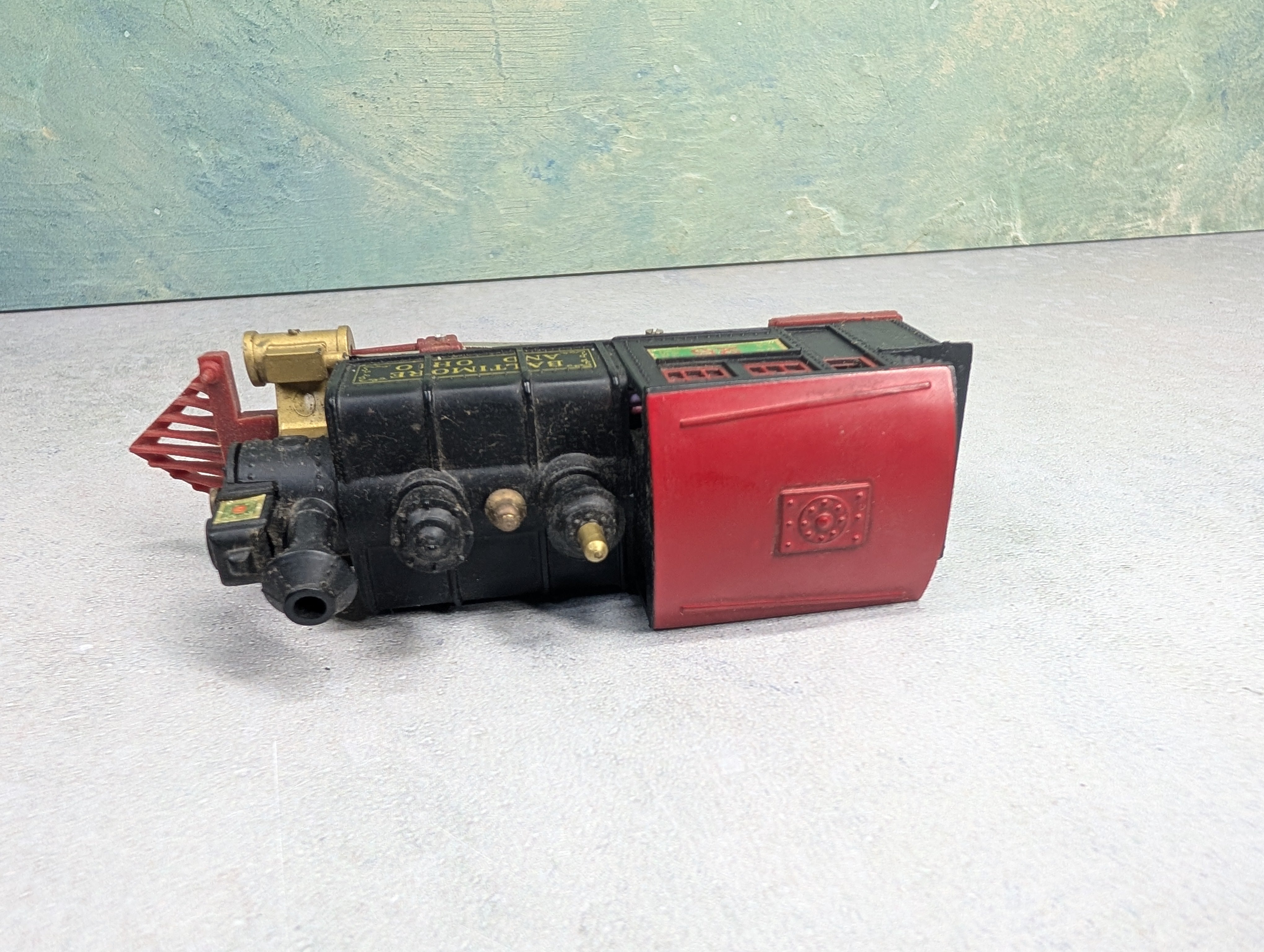 USED Life-Like HO Scale 0-4-0 Steam Locomotive Teakettle Baltimore and Ohio #25 Parts/Repairs DC