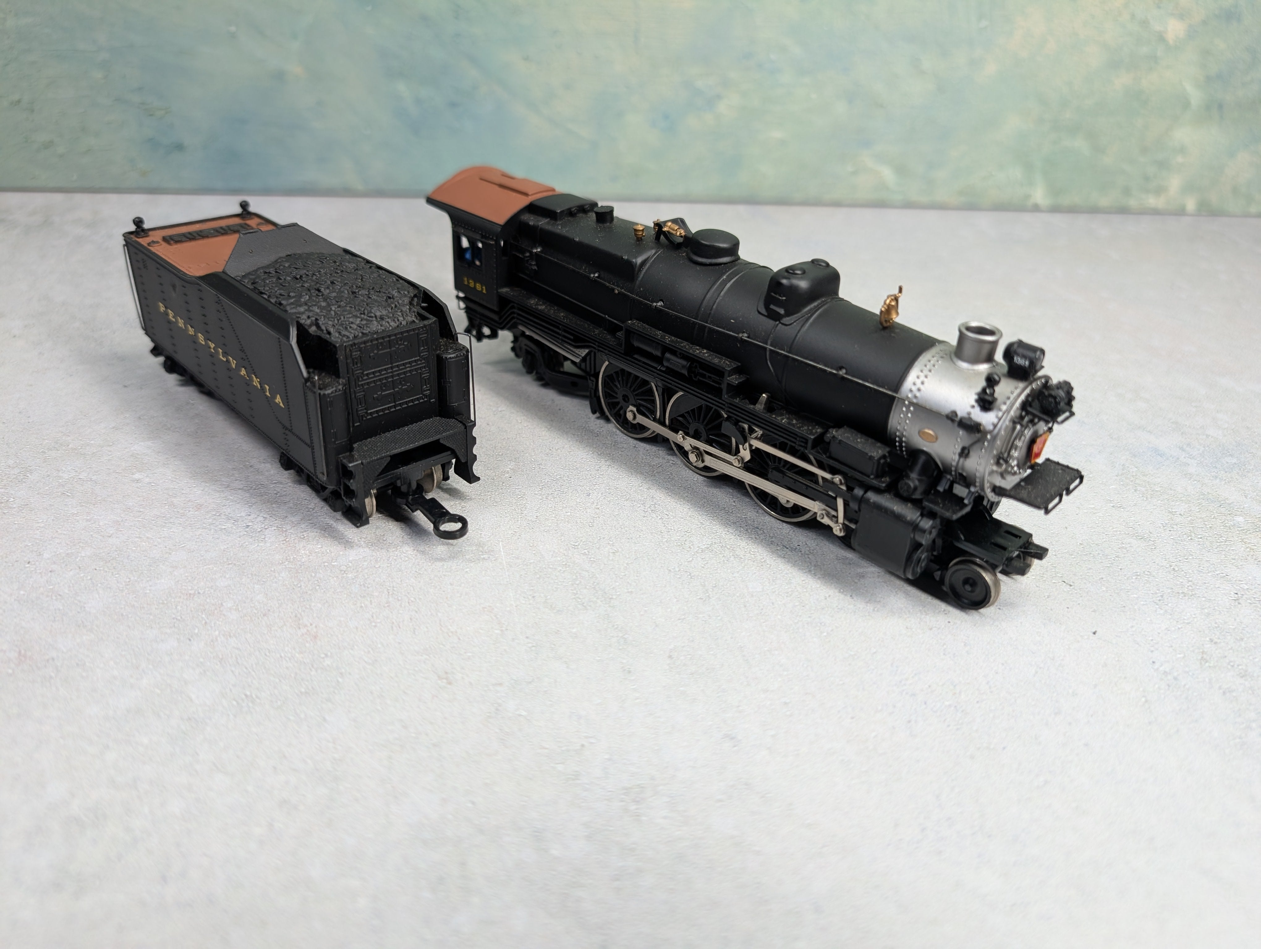 USED Bachmann HO Scale Spectrum K4 Steam Locomotive Pennsylvania #1361 Runs Great DC