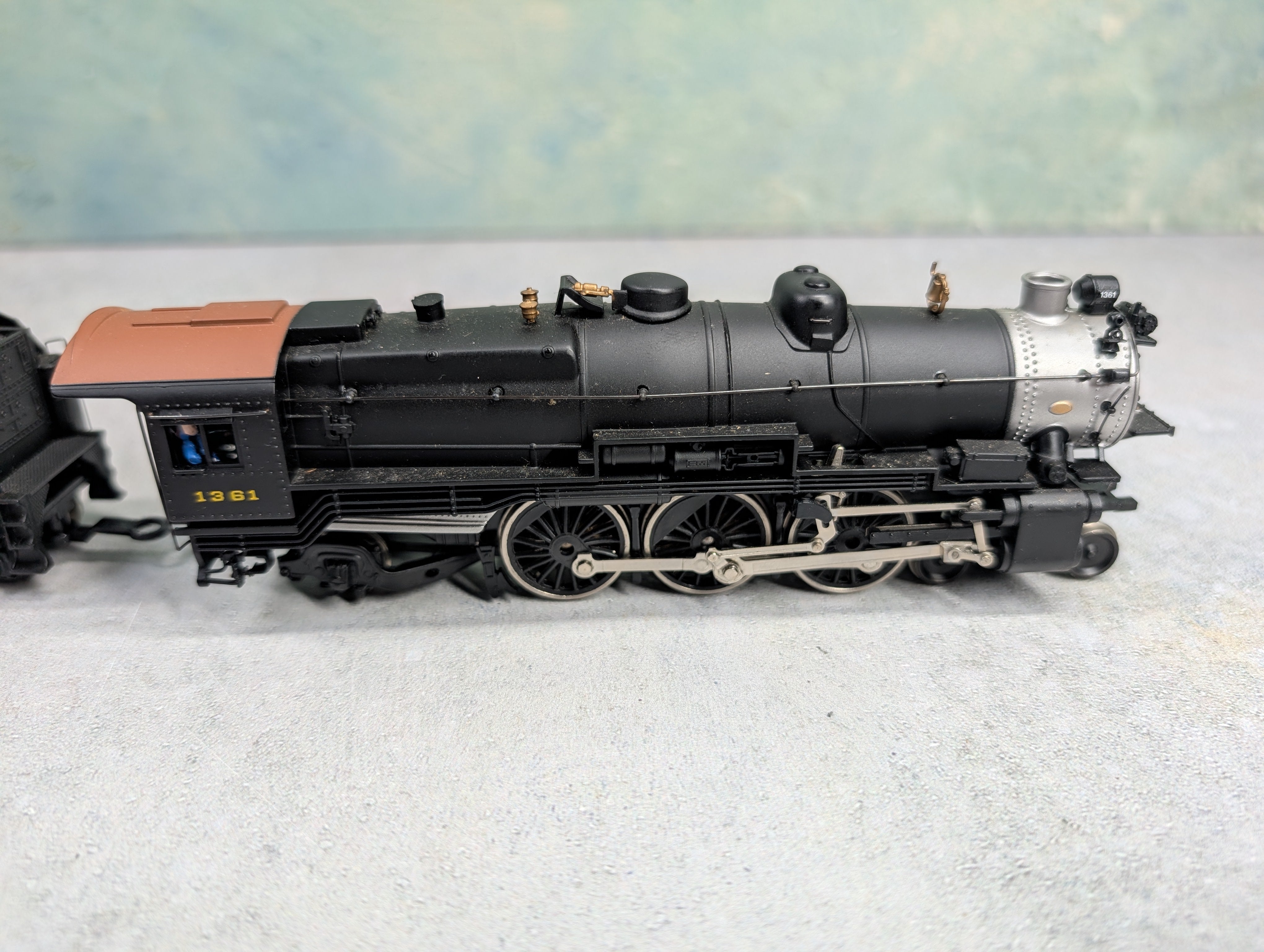 USED Bachmann HO Scale Spectrum K4 Steam Locomotive Pennsylvania #1361 Runs Great DC