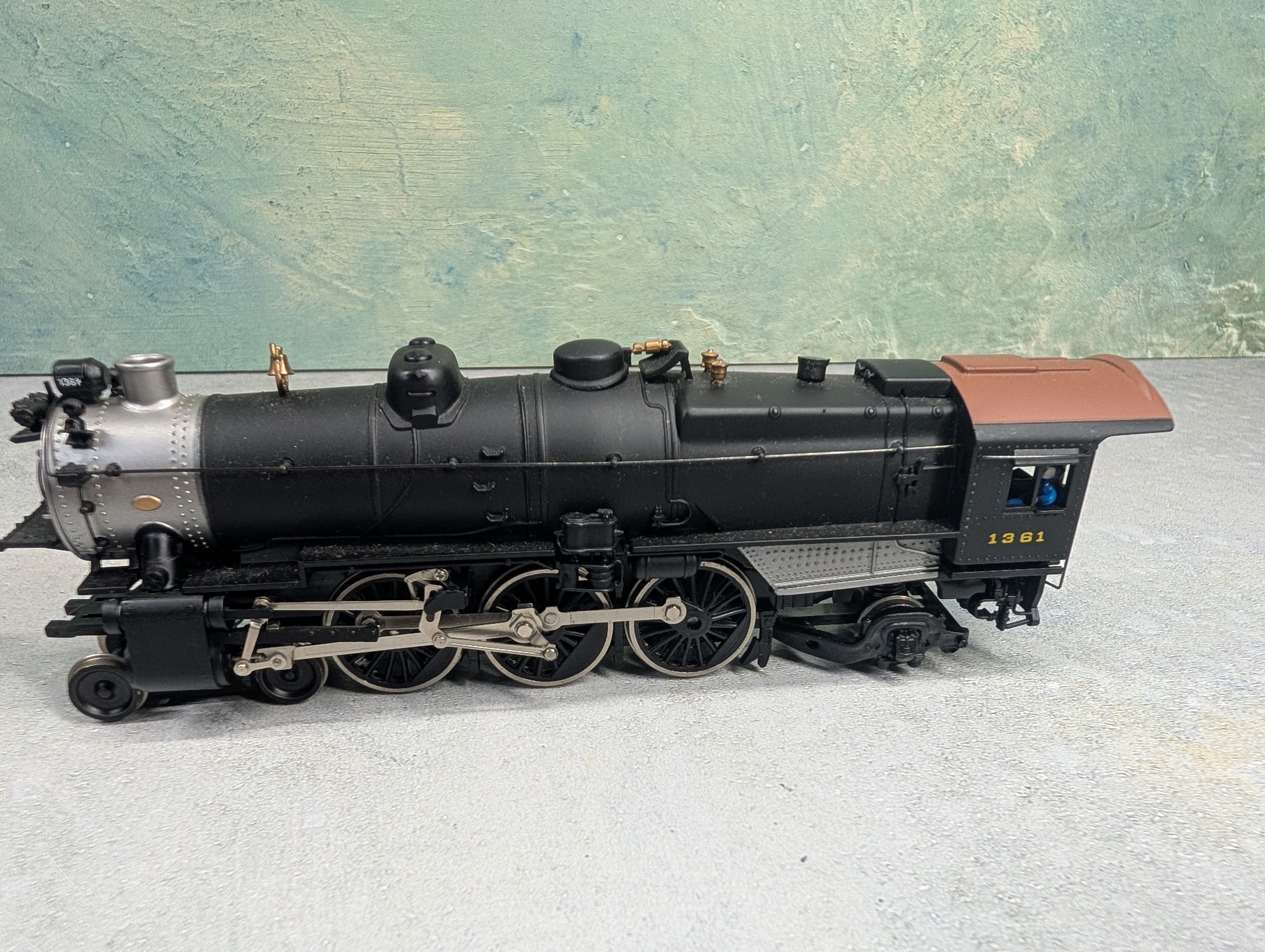 USED Bachmann HO Scale Spectrum K4 Steam Locomotive Pennsylvania #1361 Runs Great DC