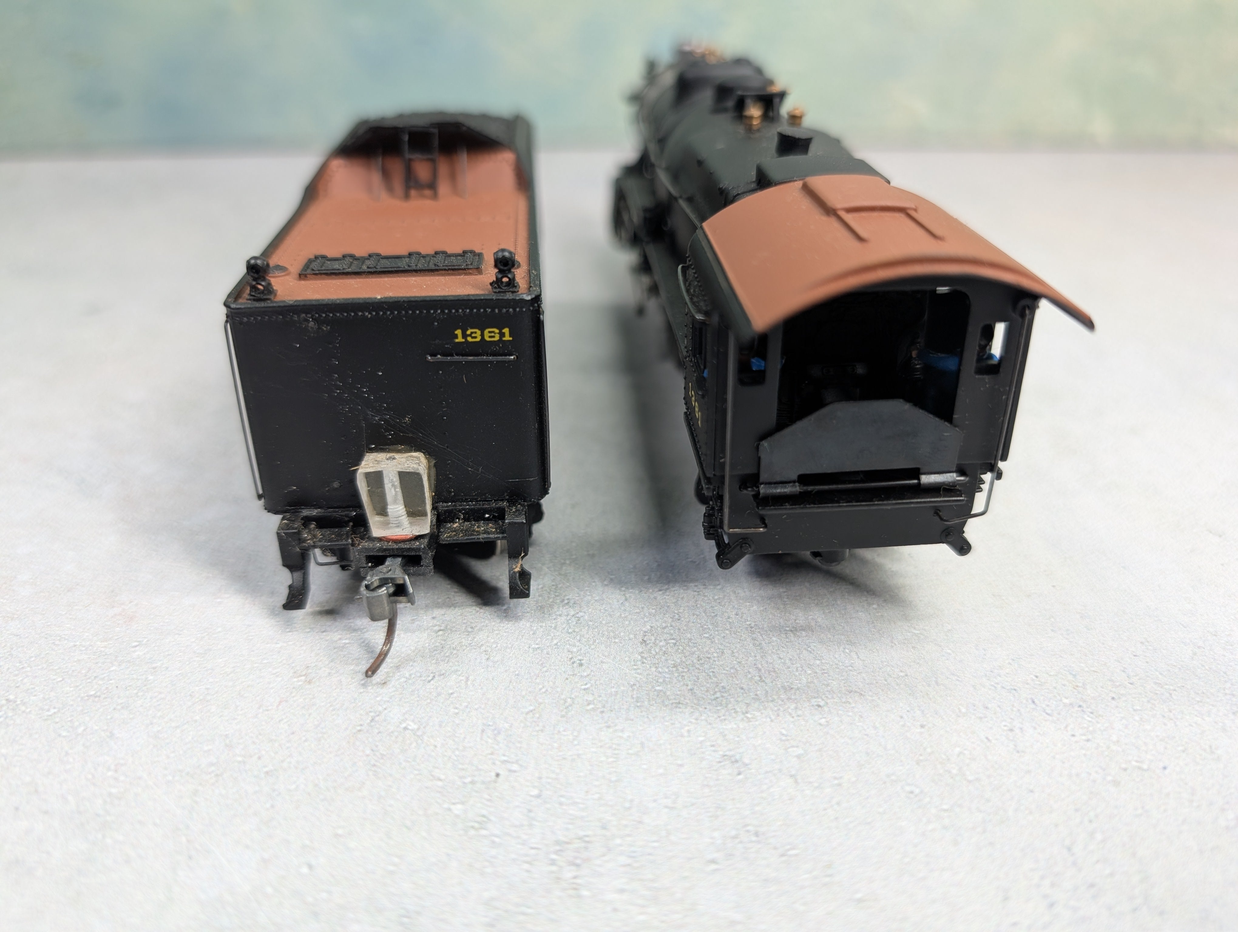 USED Bachmann HO Scale Spectrum K4 Steam Locomotive Pennsylvania #1361 Runs Great DC