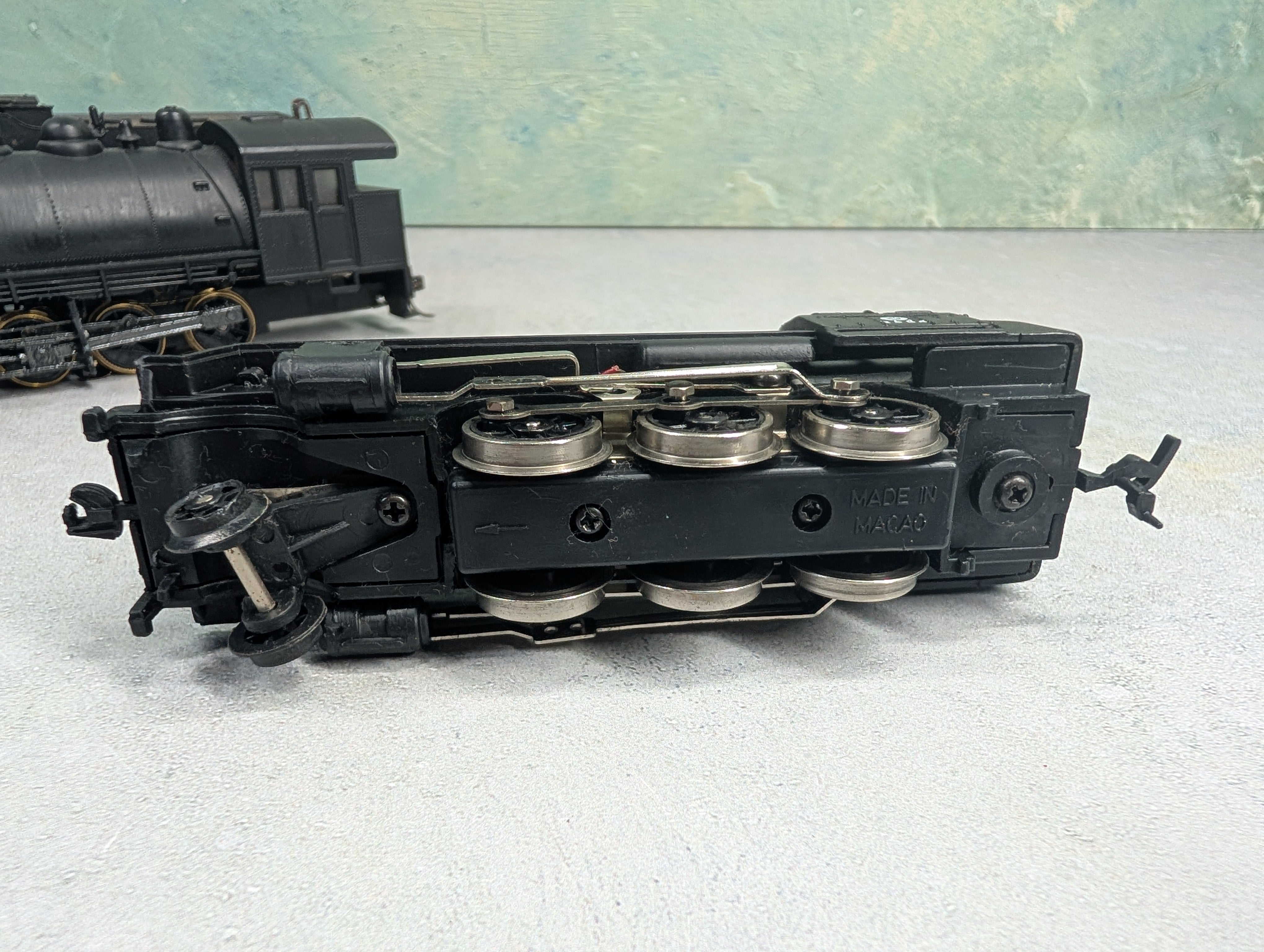 USED HO Scale Lot of Steam Locomotive Parts & More - For Repair Only